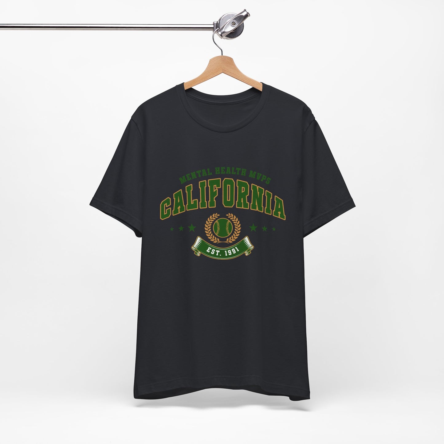 Champion Mental Health in Style – California Mental Health MVPs Unisex Tee! - Its Fine, I Am Fine
