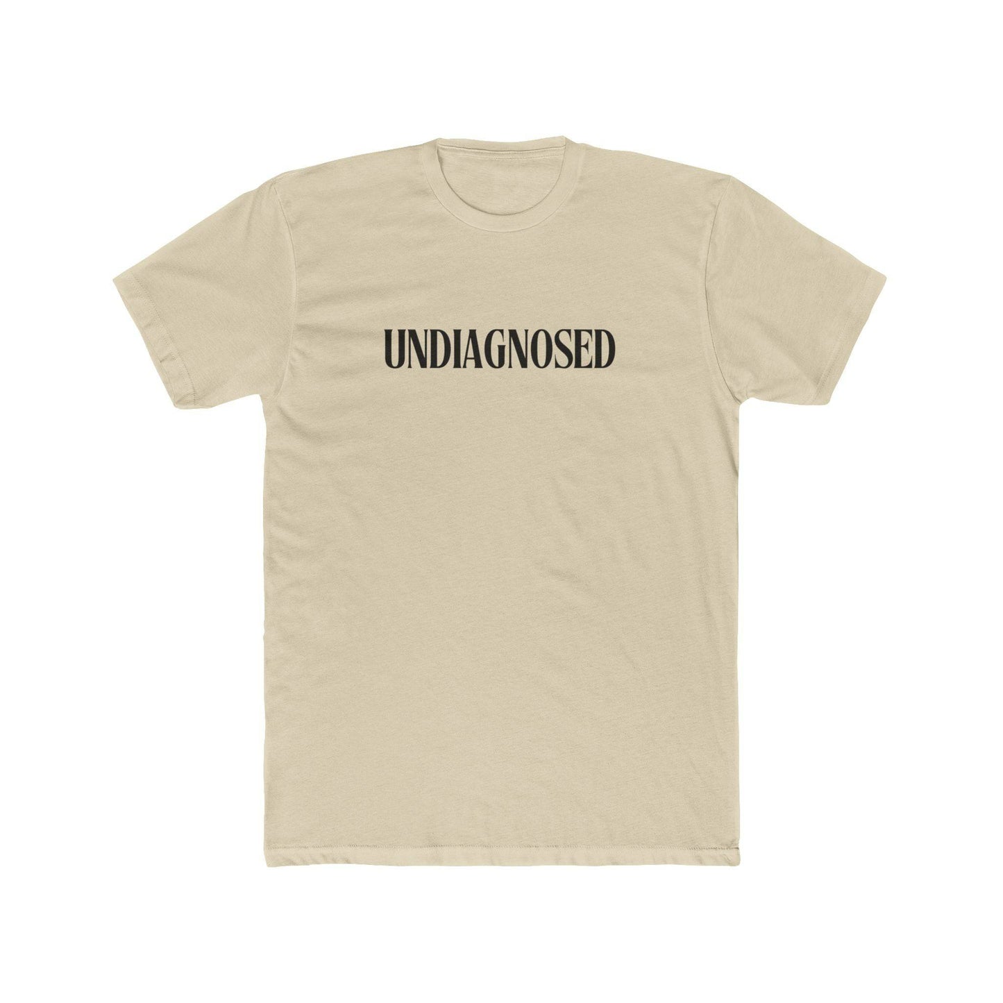 Undiagnosed Unisex Cotton Crew Tee - Its Fine, I Am Fine