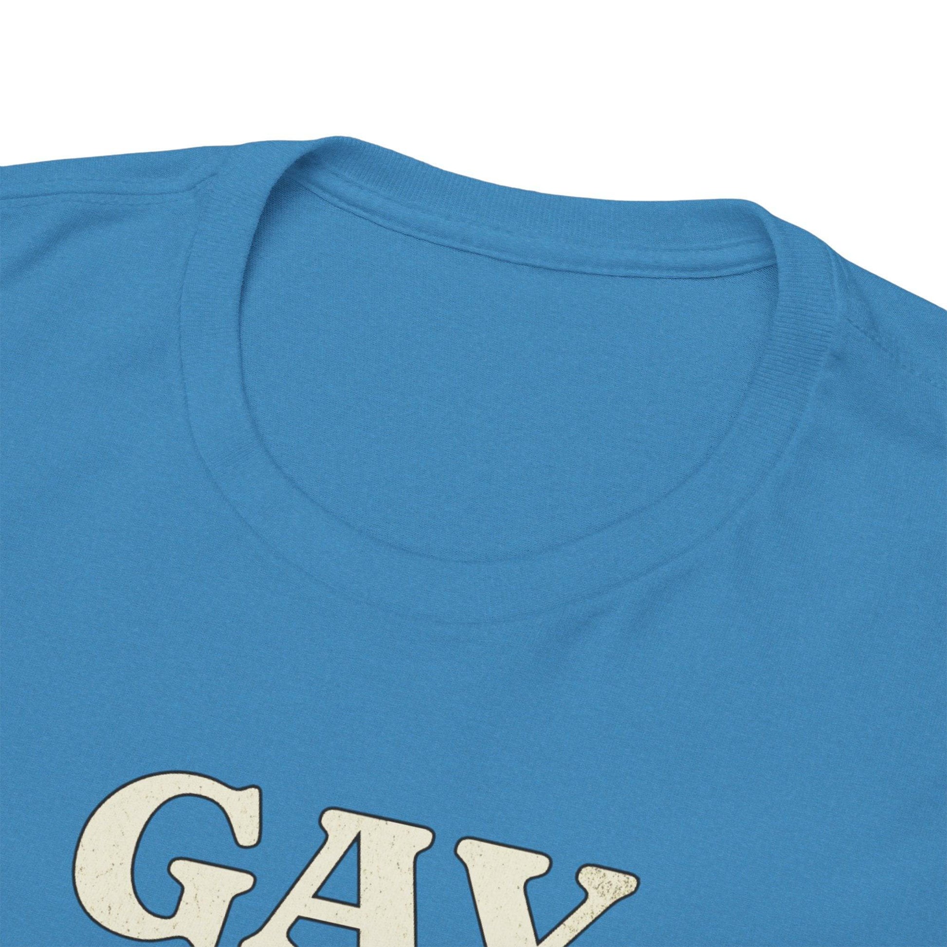 Gay and Mentally Ill Unisex Heavy Cotton Tee - Playful Graphic T-Shirt for LGBTQ+ Pride and Support - Its Fine, I Am Fine