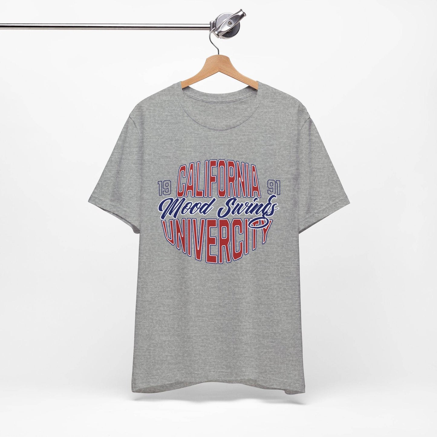 California Mood University Unisex Short Sleeve Tee - Its Fine, I Am Fine
