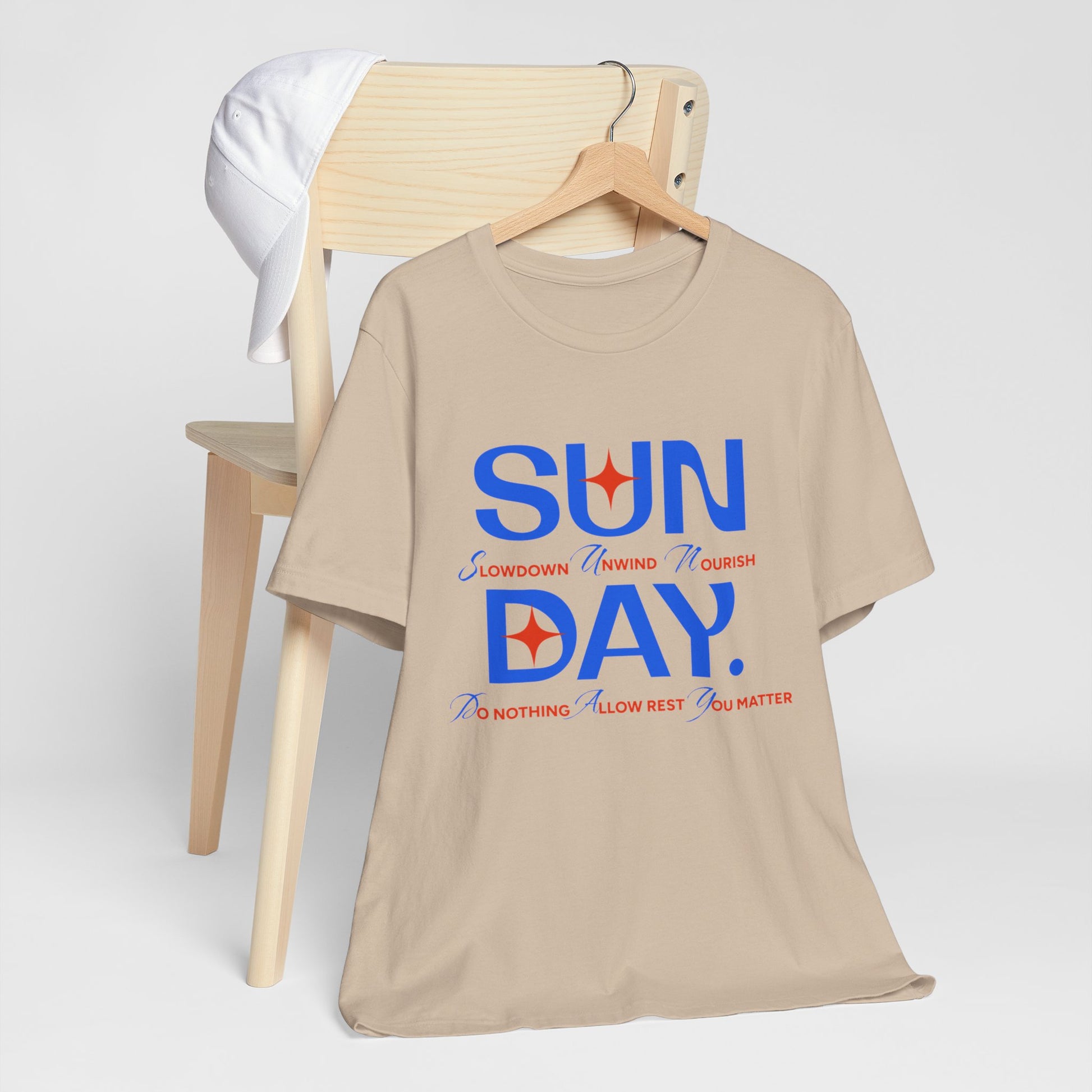 Relaxing Sunday Unisex Tee – The Ultimate Comfort & Motivation - Its Fine, I Am Fine