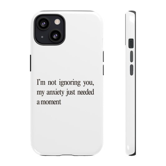 Anxiety Tough Cases - Its Fine, I Am Fine