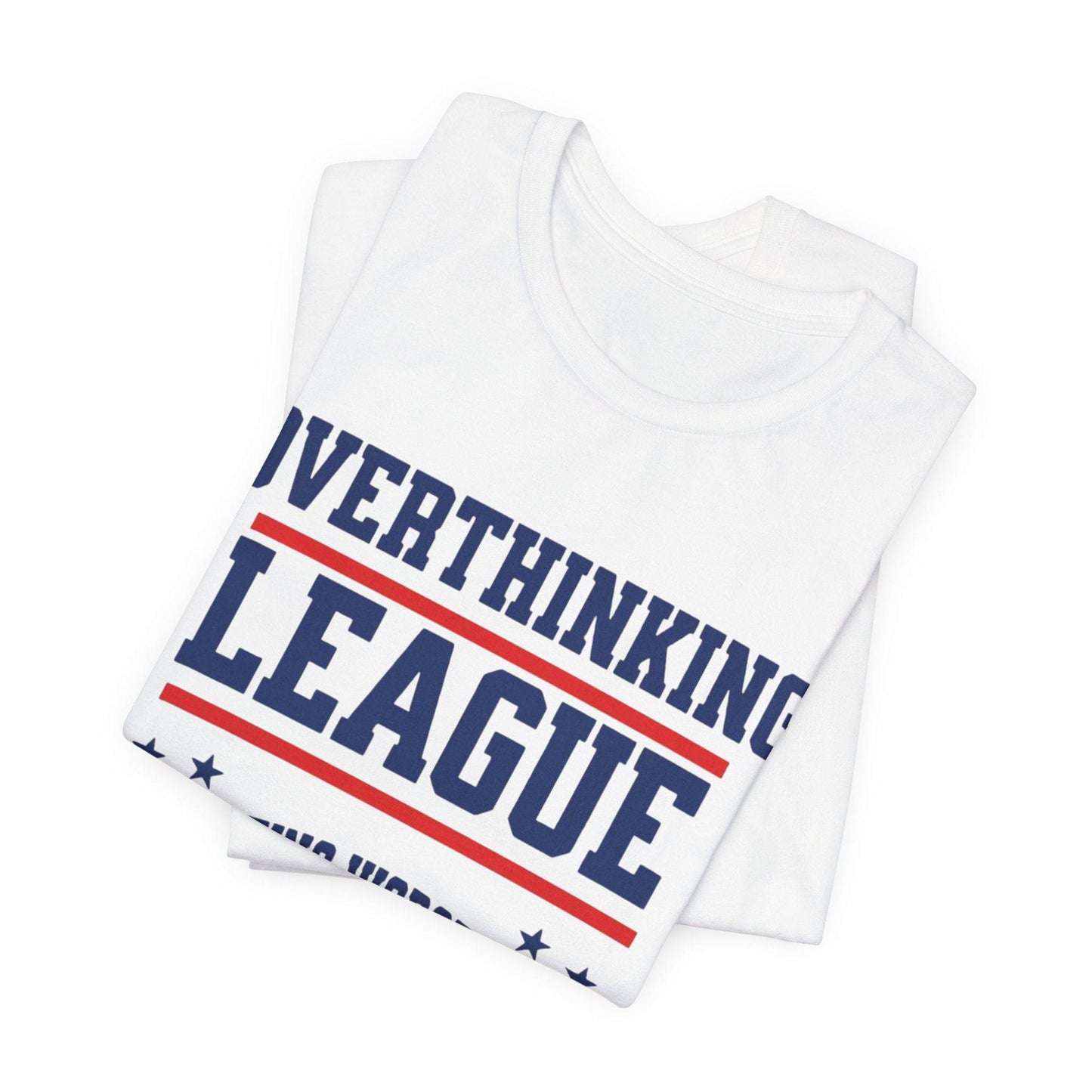 Overthinking League Unisex Jersey Tee - Analyzing Since 2025 - Its Fine, I Am Fine