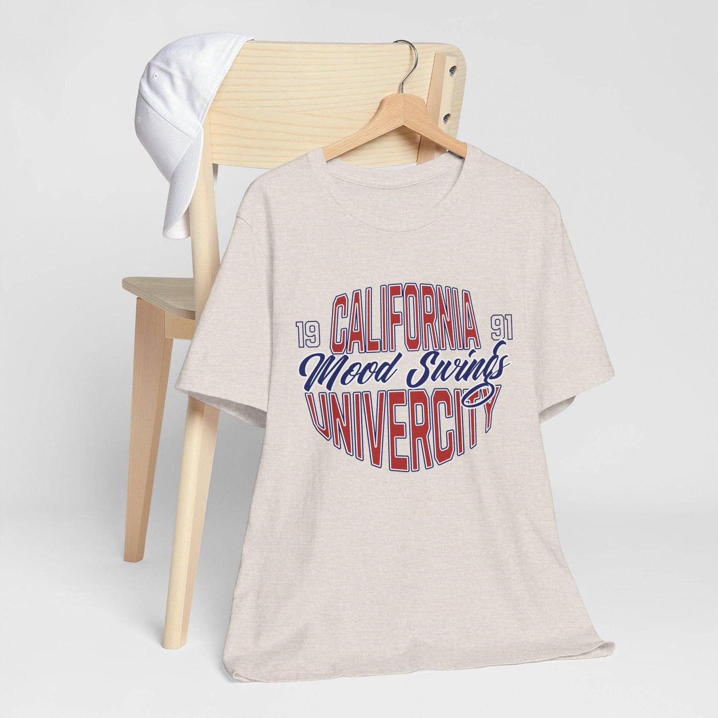 California Mood University Unisex Short Sleeve Tee - Its Fine, I Am Fine