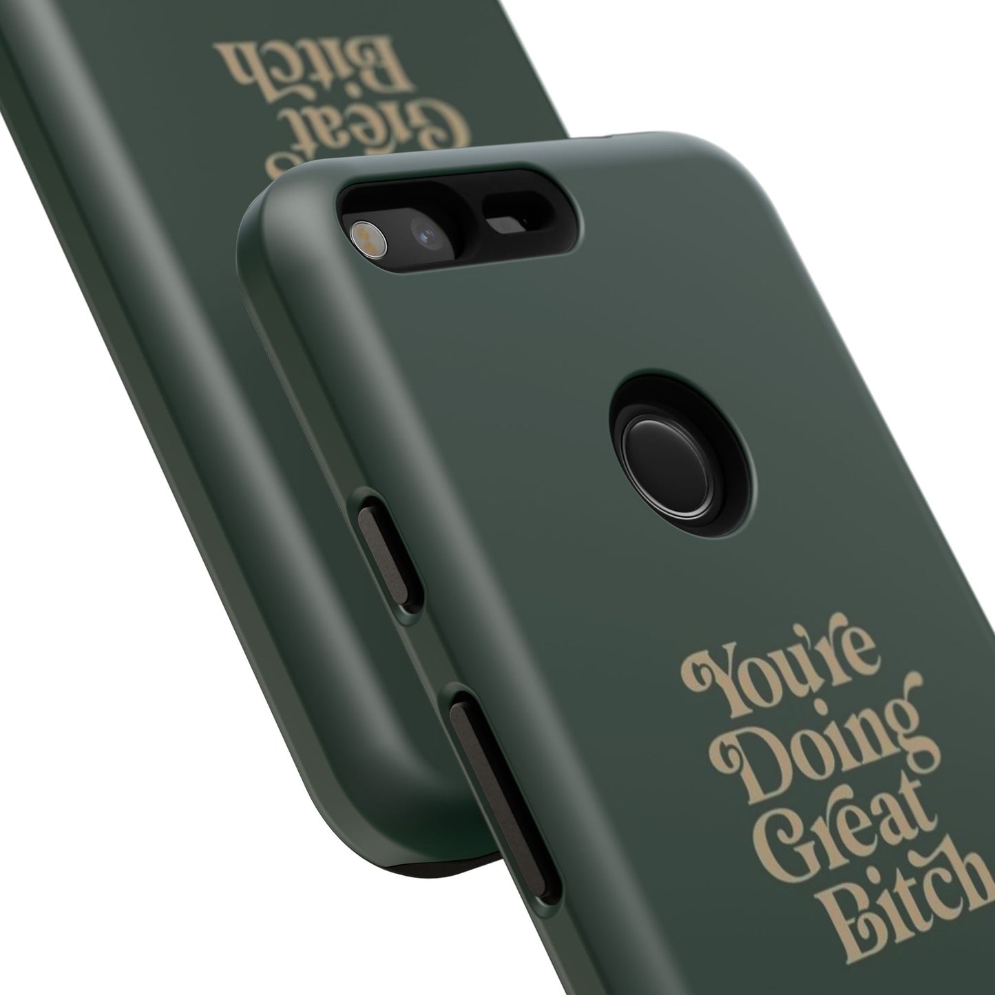 Tough Cases, Encouraging Phone Case, Motivational Phone Cover, Inspirational Phone Protector, Tough Love Phone Case, You're Doing Great