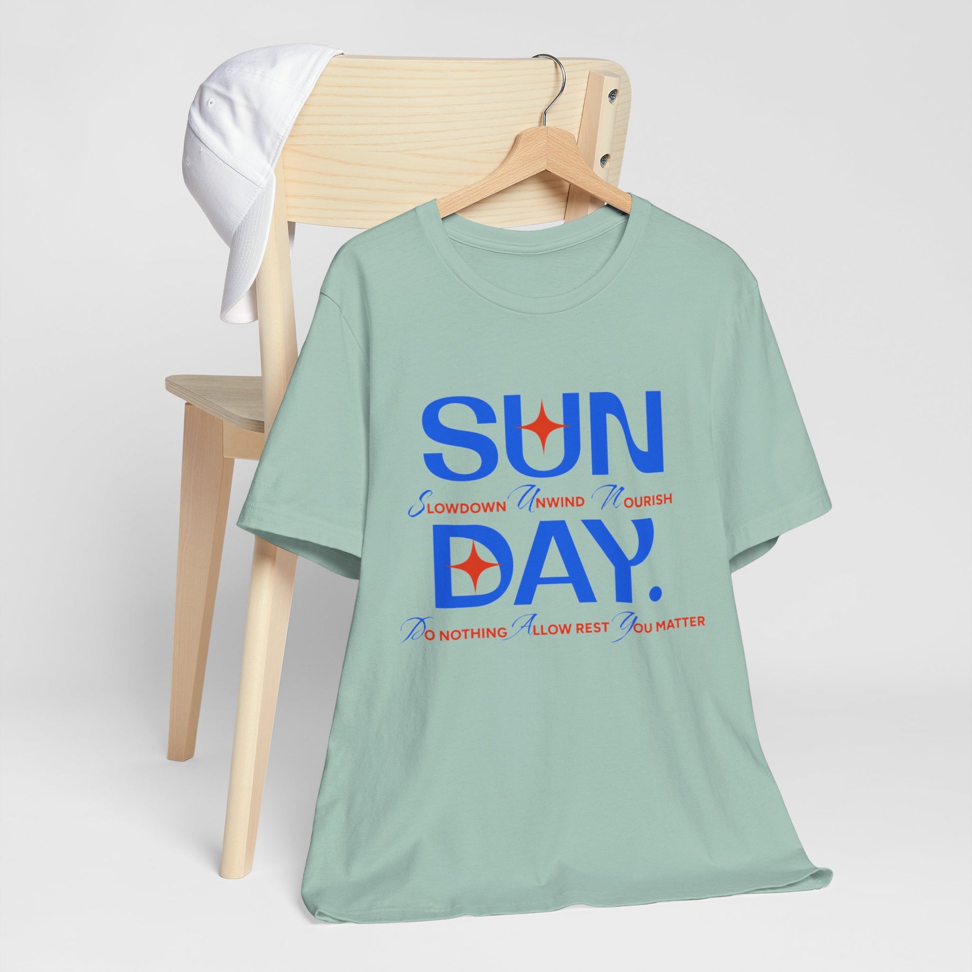 Relaxing Sunday Unisex Tee – The Ultimate Comfort & Motivation - Its Fine, I Am Fine