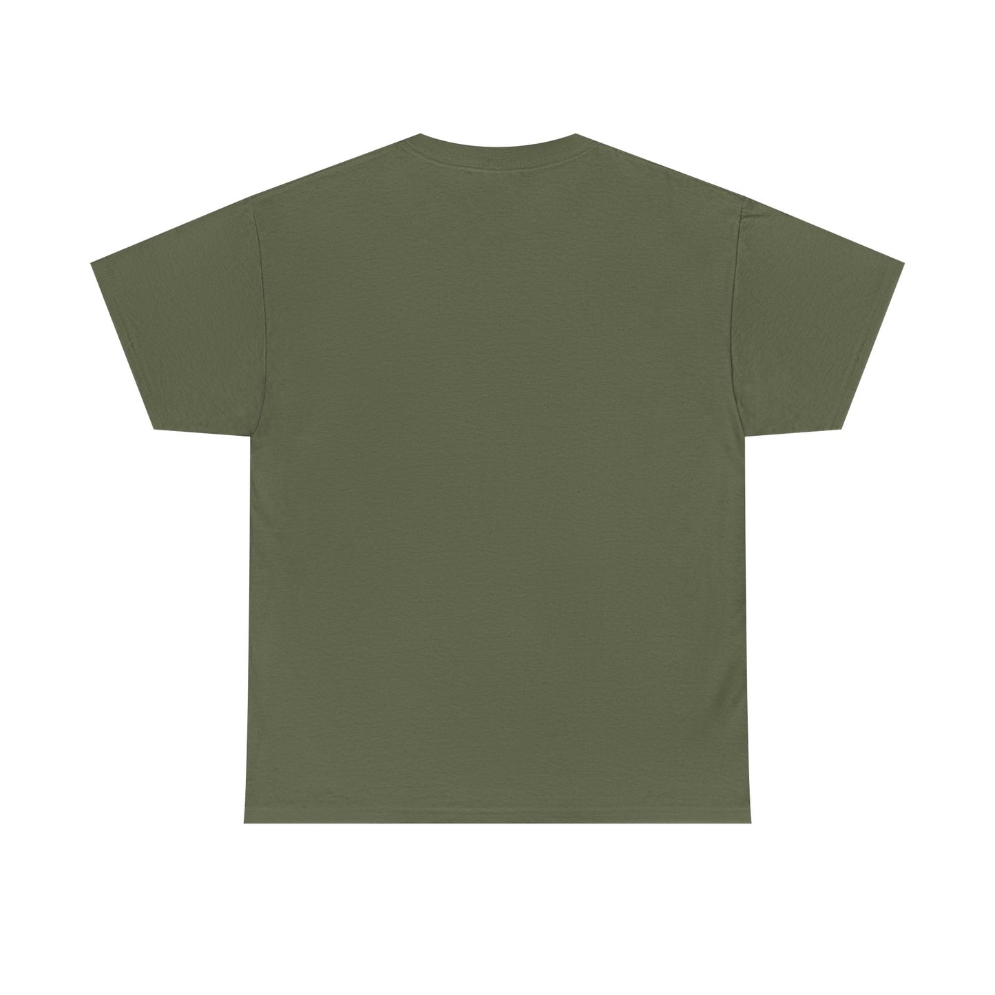 Unisex Heavy Cotton Tee - 'Saddle Up & Ride' Funny Anxiety Attack Shirt