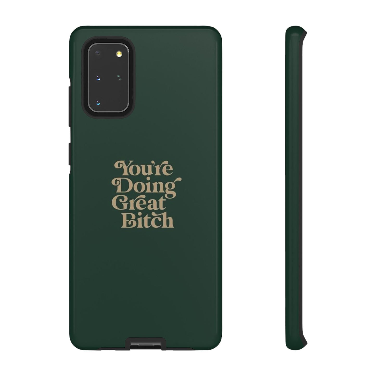 Tough Cases, Encouraging Phone Case, Motivational Phone Cover, Inspirational Phone Protector, Tough Love Phone Case, You're Doing Great