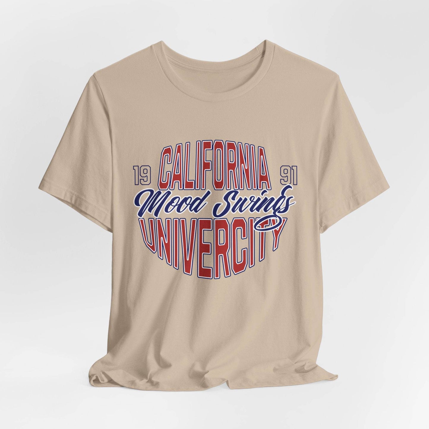 California Mood University Unisex Short Sleeve Tee - Its Fine, I Am Fine