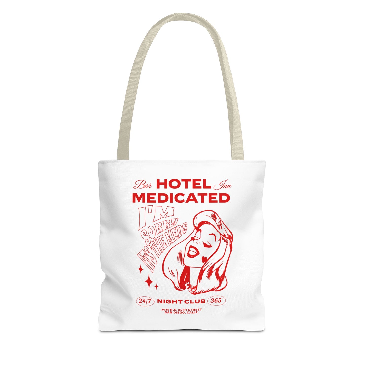 Hotel Medicated Tote Bag