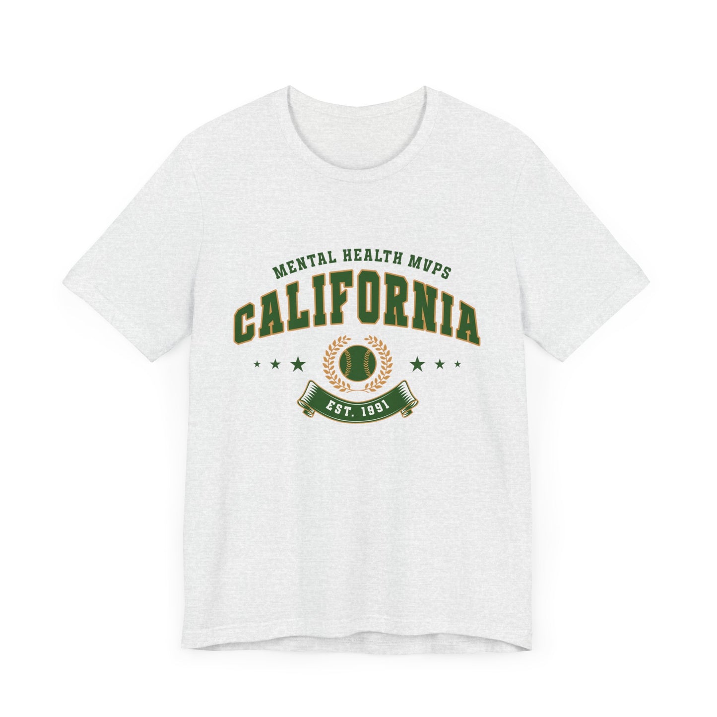 Champion Mental Health in Style – California Mental Health MVPs Unisex Tee!