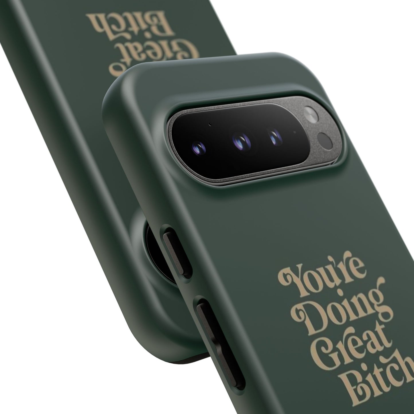 Tough Cases, Encouraging Phone Case, Motivational Phone Cover, Inspirational Phone Protector, Tough Love Phone Case, You're Doing Great