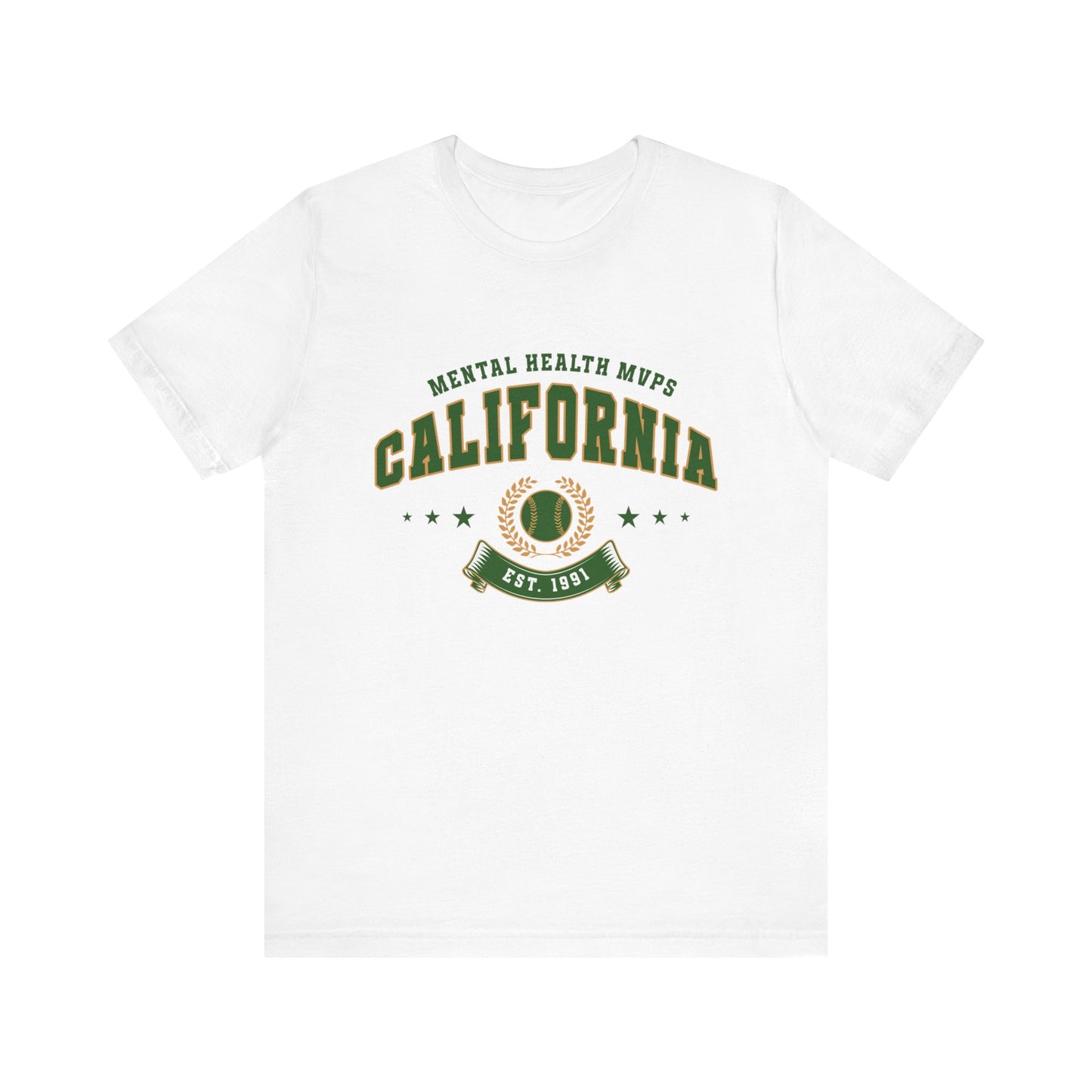 Champion Mental Health in Style – California Mental Health MVPs Unisex Tee!