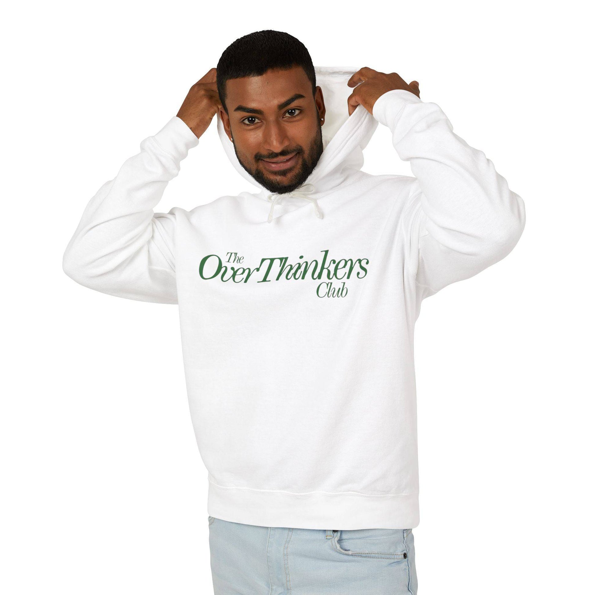 OverThinker Unisex Lightweight Hooded Sweatshirt - Its Fine, I Am Fine