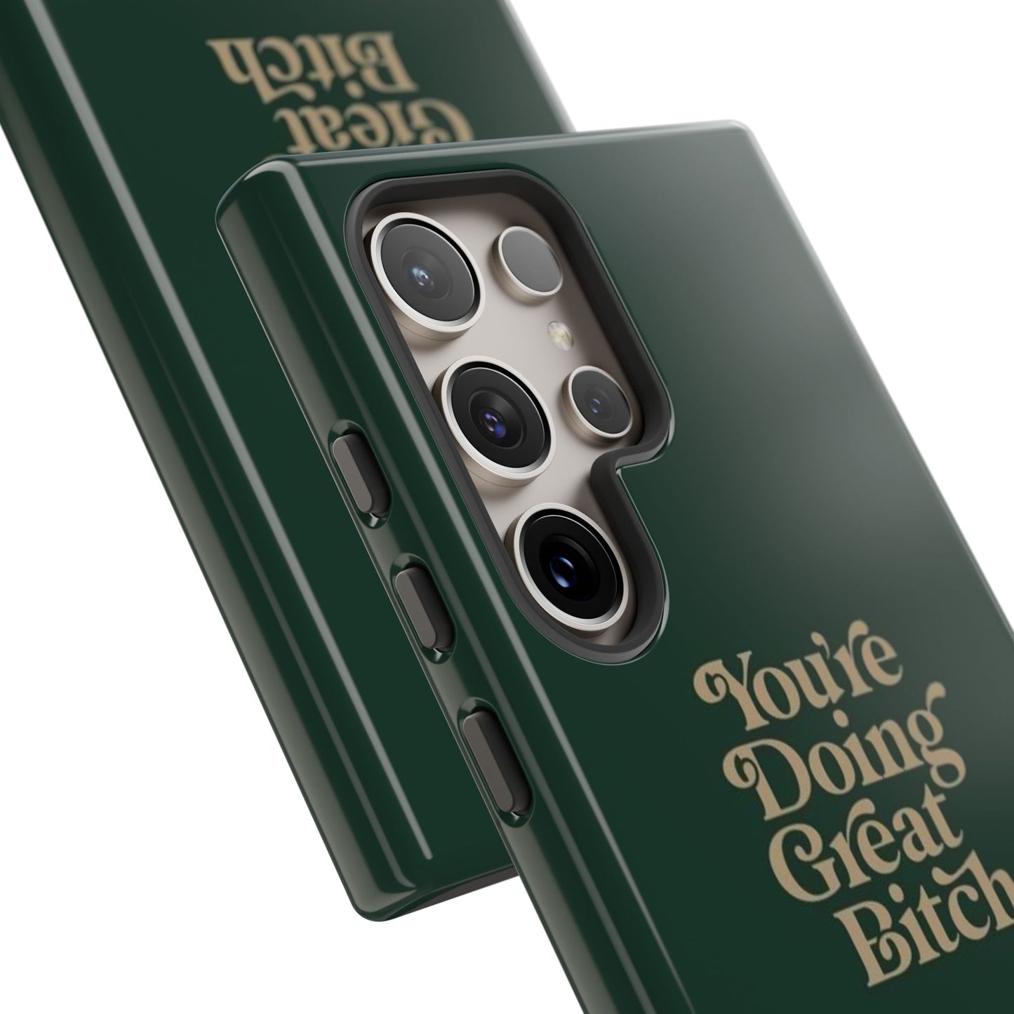 Tough Cases, Encouraging Phone Case, Motivational Phone Cover, Inspirational Phone Protector, Tough Love Phone Case, You're Doing Great