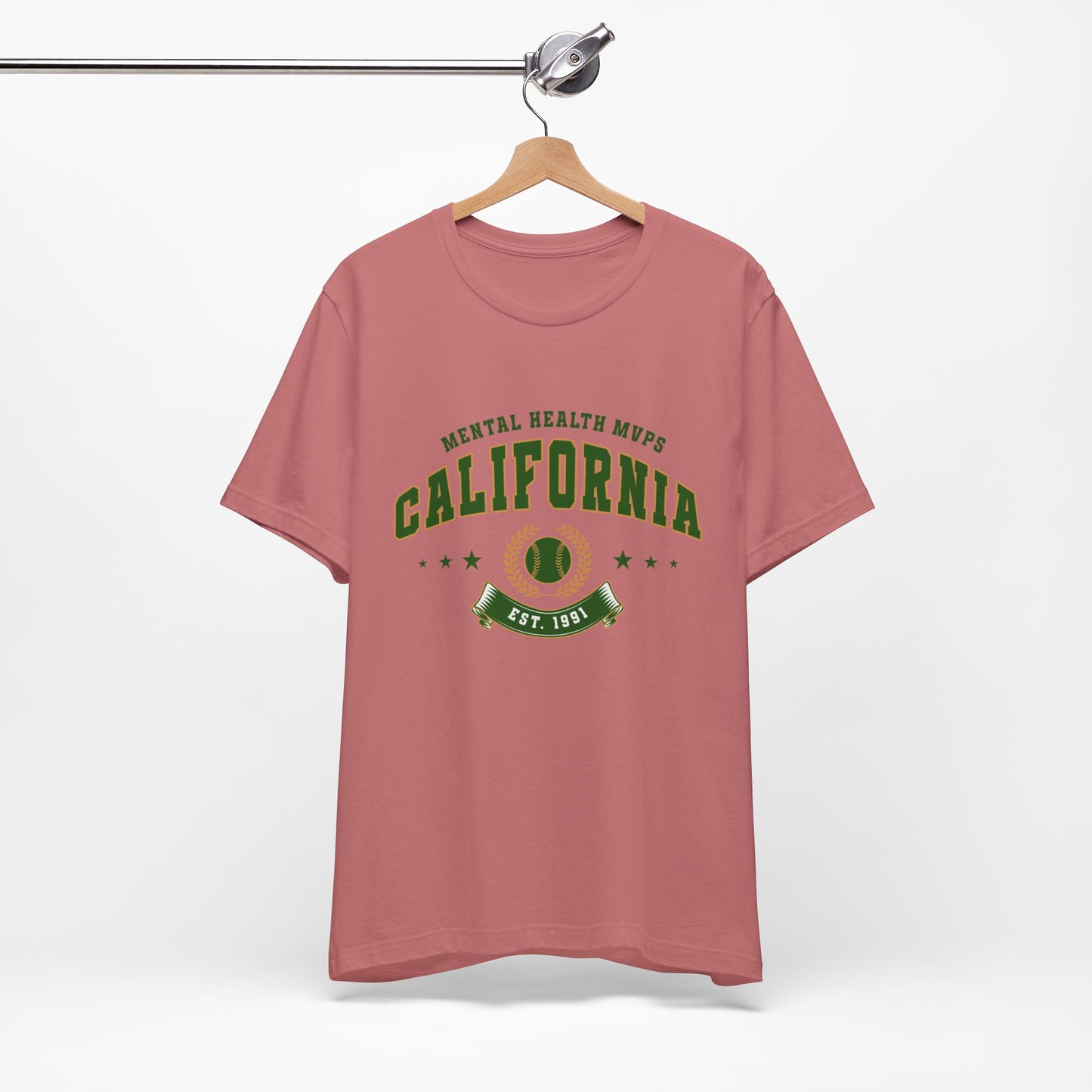 Champion Mental Health in Style – California Mental Health MVPs Unisex Tee! - Its Fine, I Am Fine
