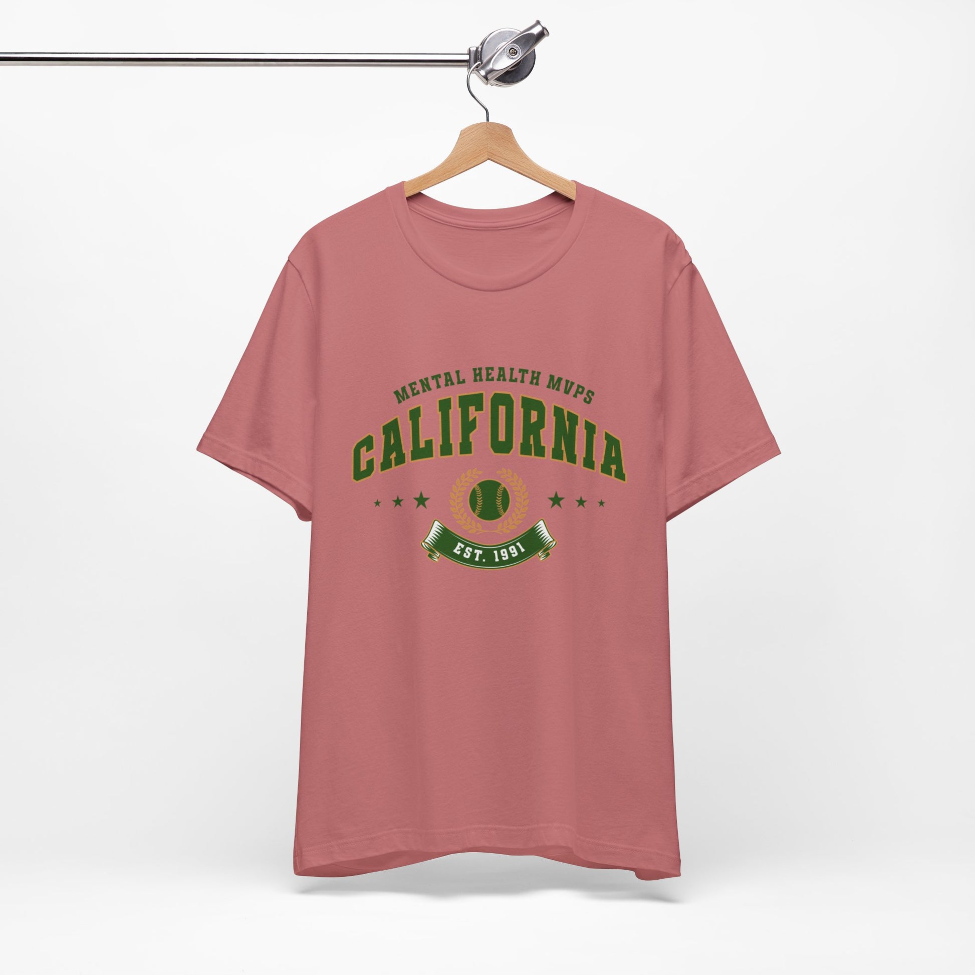 Champion Mental Health in Style – California Mental Health MVPs Unisex Tee! - Its Fine, I Am Fine