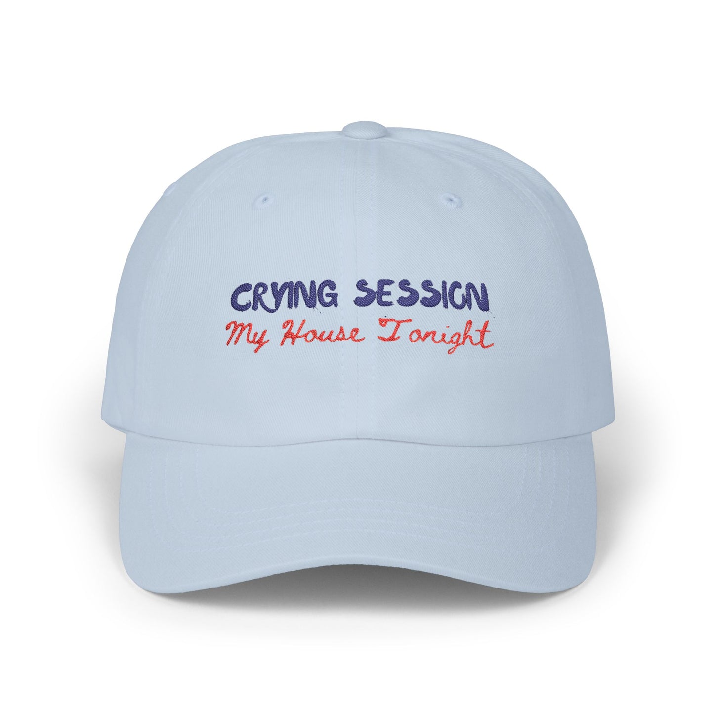 Embroidered Dad Cap - Fun Casual Hat for Summer, Unique Gift for Him, Cool Accessory, Outdoor Festivals, Stylish Summer Cap | Crying