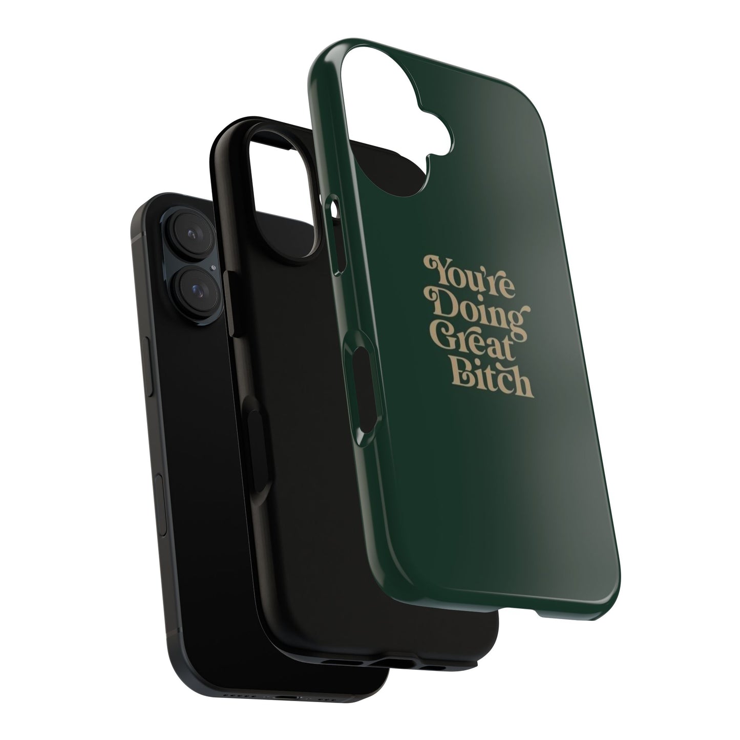 Tough Cases, Encouraging Phone Case, Motivational Phone Cover, Inspirational Phone Protector, Tough Love Phone Case, You're Doing Great