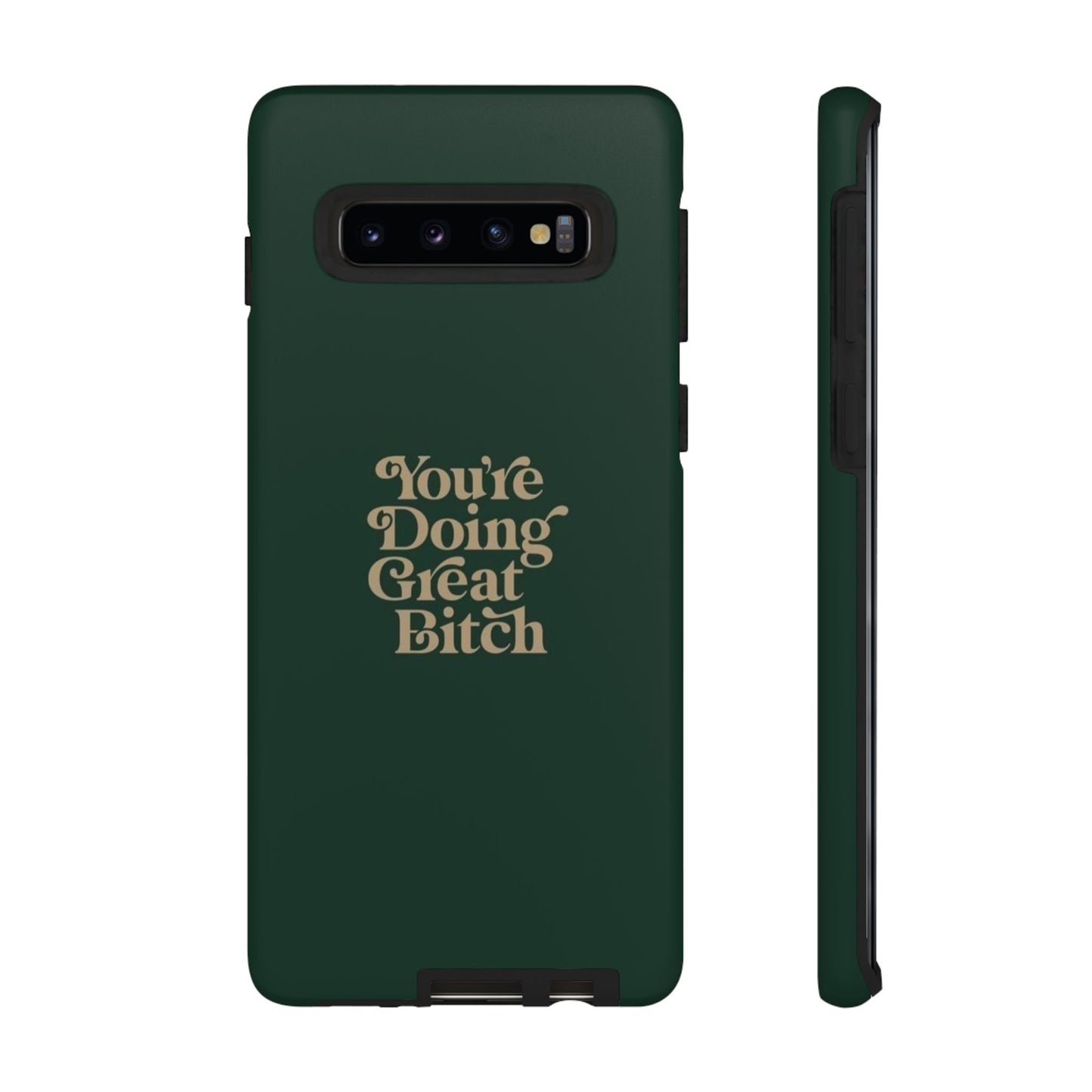 Tough Cases, Encouraging Phone Case, Motivational Phone Cover, Inspirational Phone Protector, Tough Love Phone Case, You're Doing Great