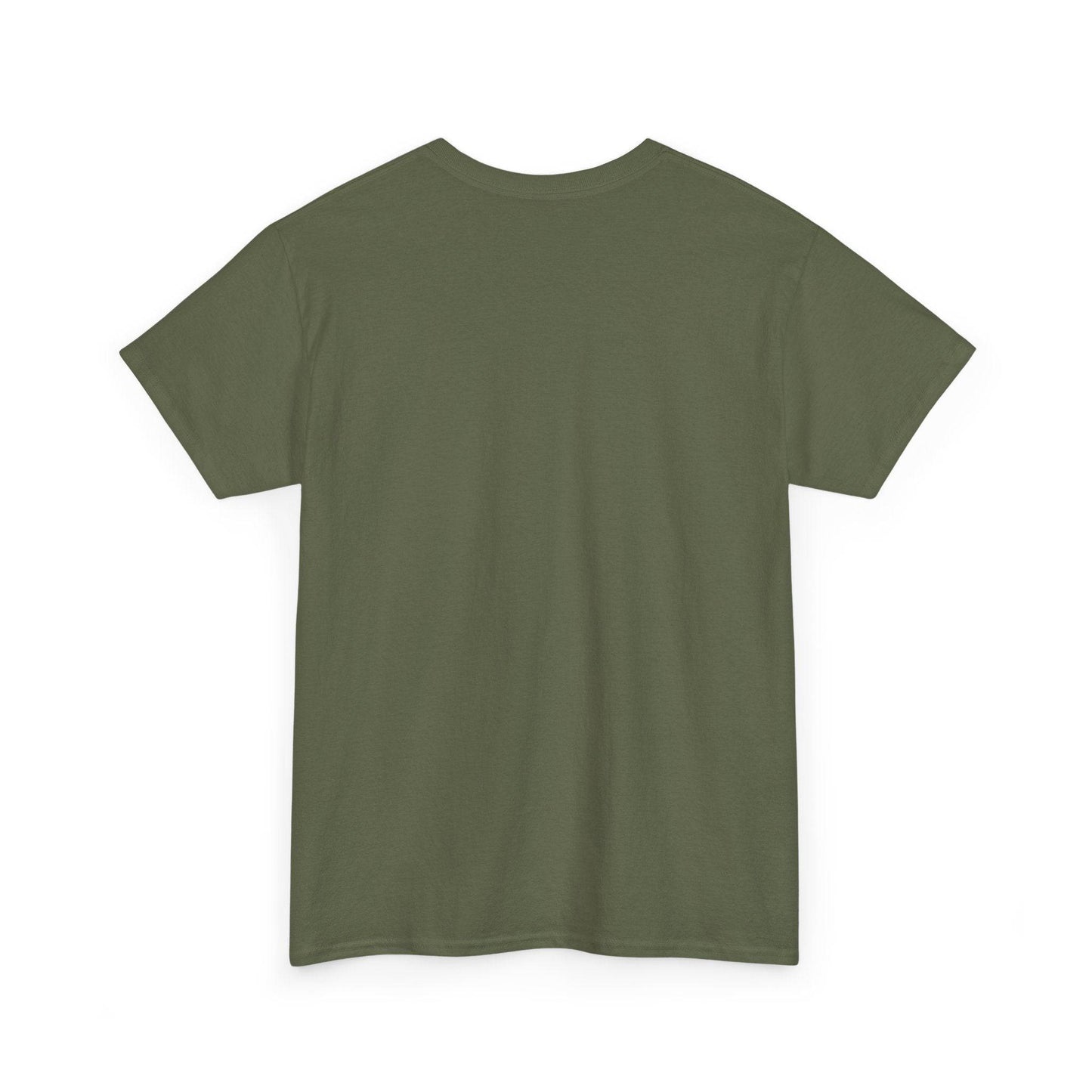 Unisex Heavy Cotton Tee - 'Saddle Up & Ride' Funny Anxiety Attack Shirt - Its Fine, I Am Fine