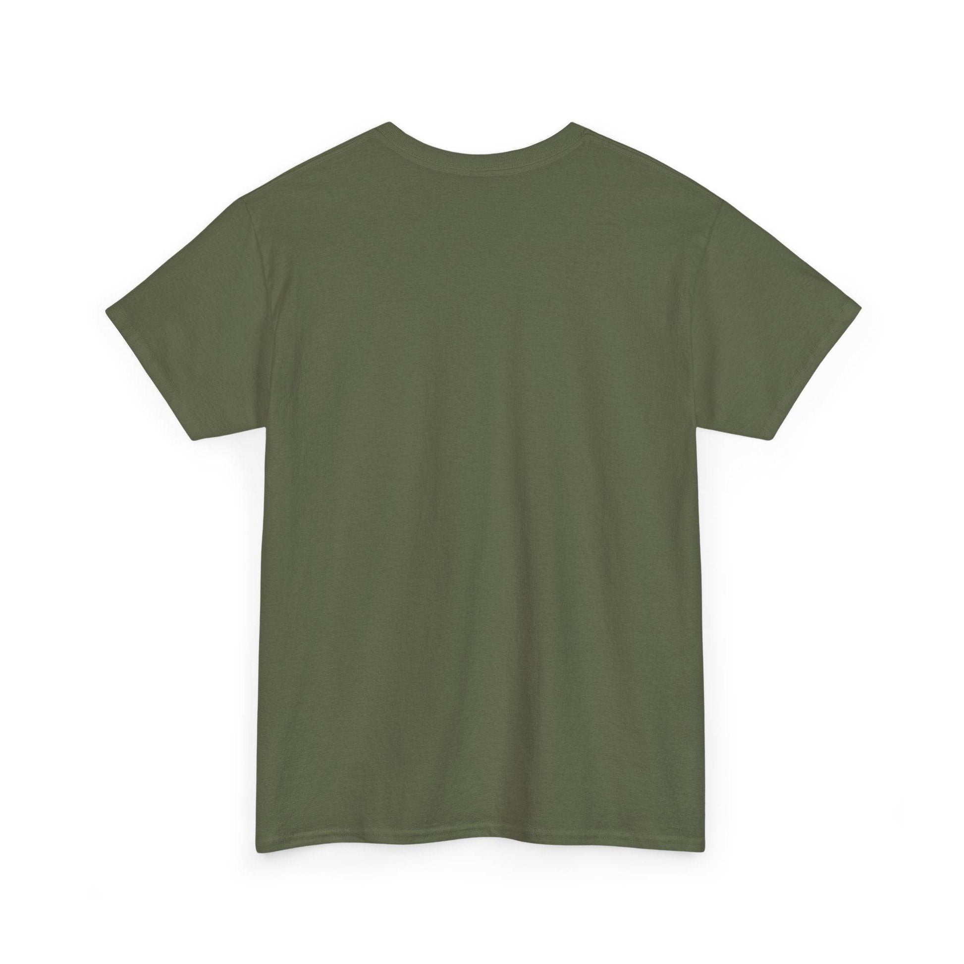 Unisex Heavy Cotton Tee - 'Saddle Up & Ride' Funny Anxiety Attack Shirt - Its Fine, I Am Fine
