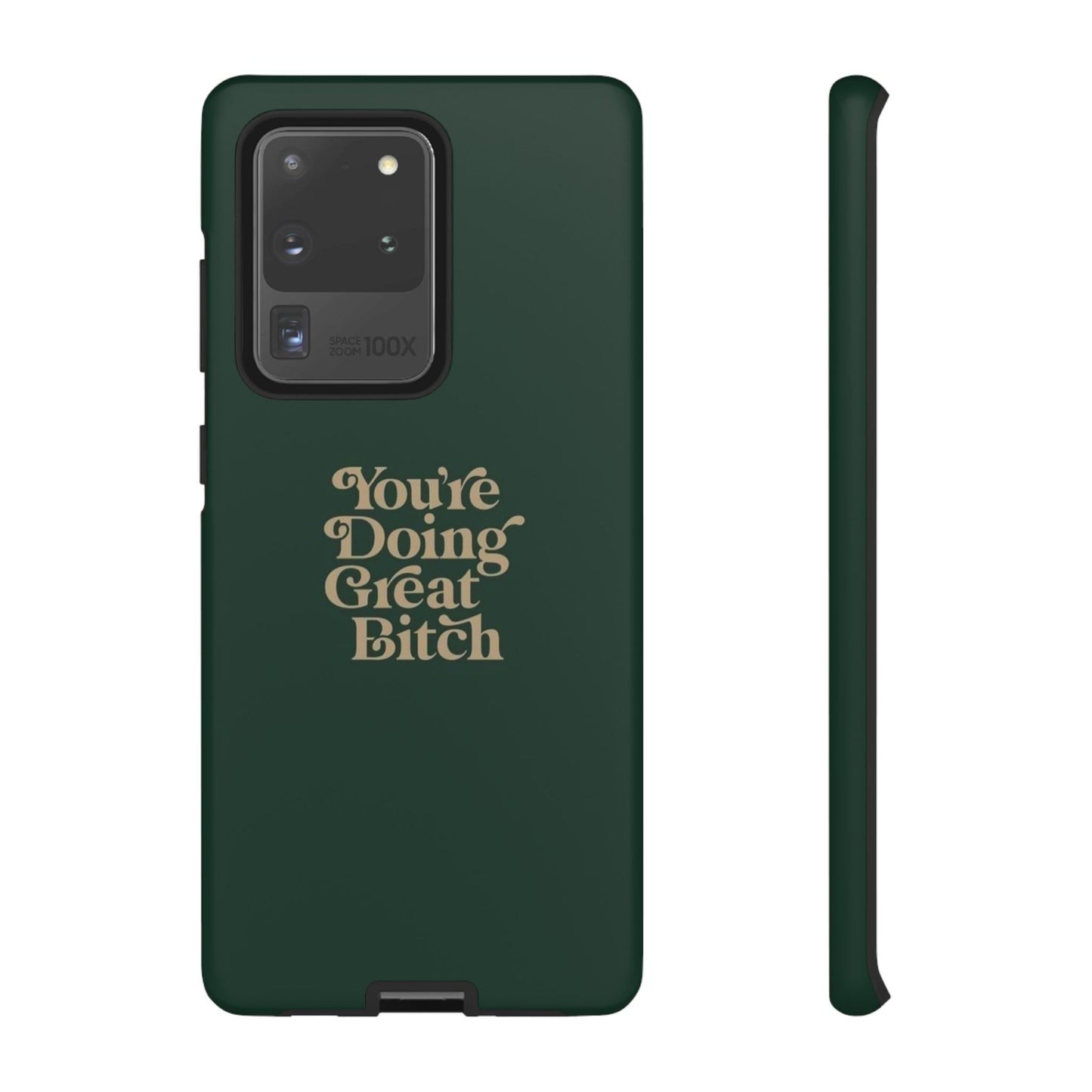 Tough Cases, Encouraging Phone Case, Motivational Phone Cover, Inspirational Phone Protector, Tough Love Phone Case, You're Doing Great