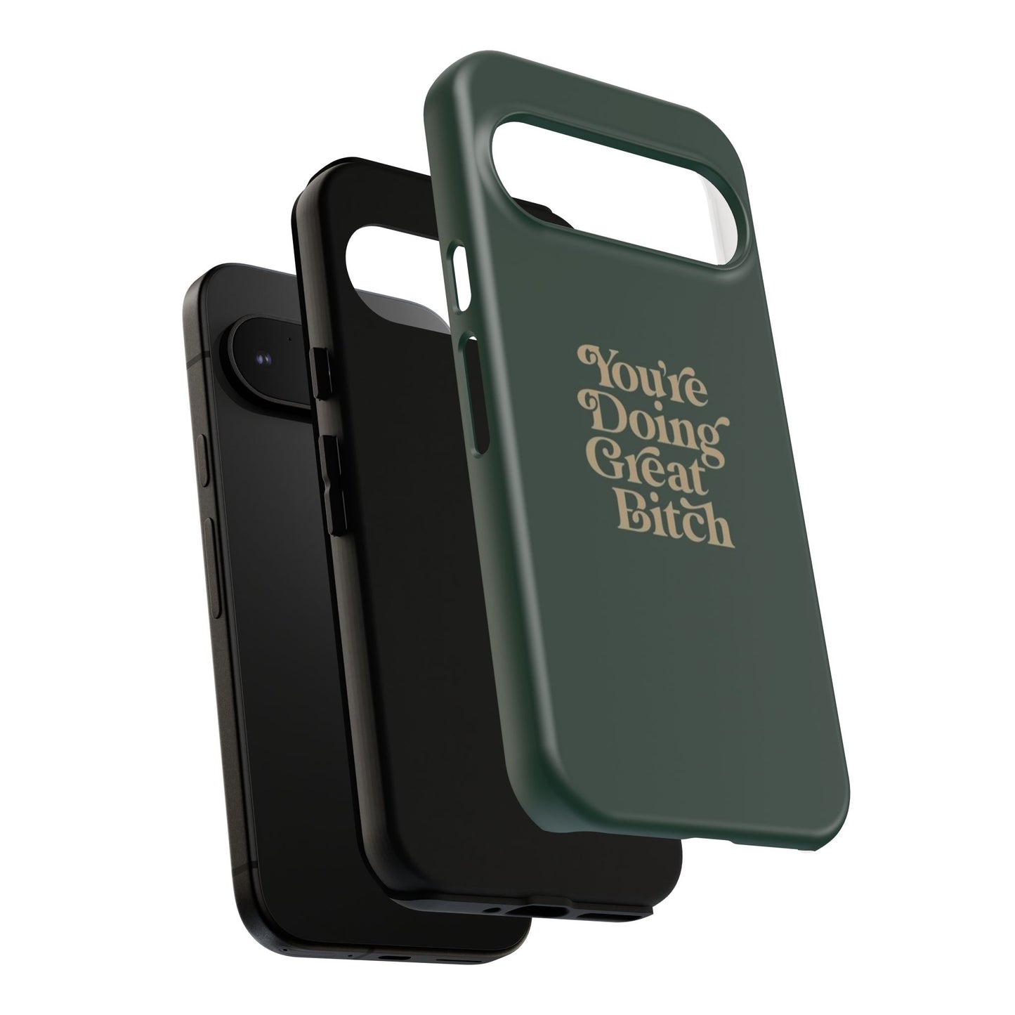 Tough Cases, Encouraging Phone Case, Motivational Phone Cover, Inspirational Phone Protector, Tough Love Phone Case, You're Doing Great