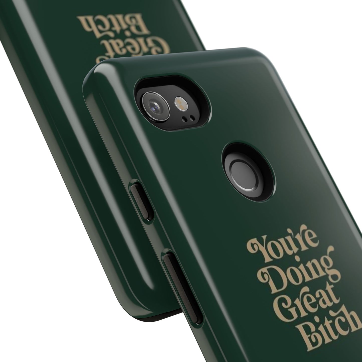 Tough Cases, Encouraging Phone Case, Motivational Phone Cover, Inspirational Phone Protector, Tough Love Phone Case, You're Doing Great