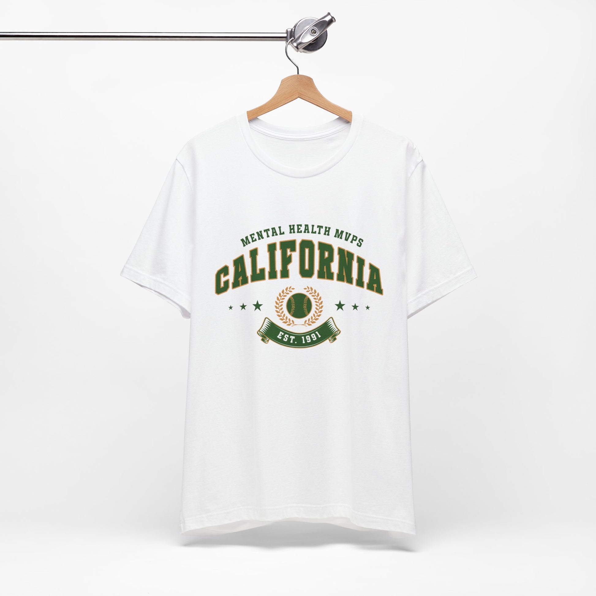 Champion Mental Health in Style – California Mental Health MVPs Unisex Tee! - Its Fine, I Am Fine