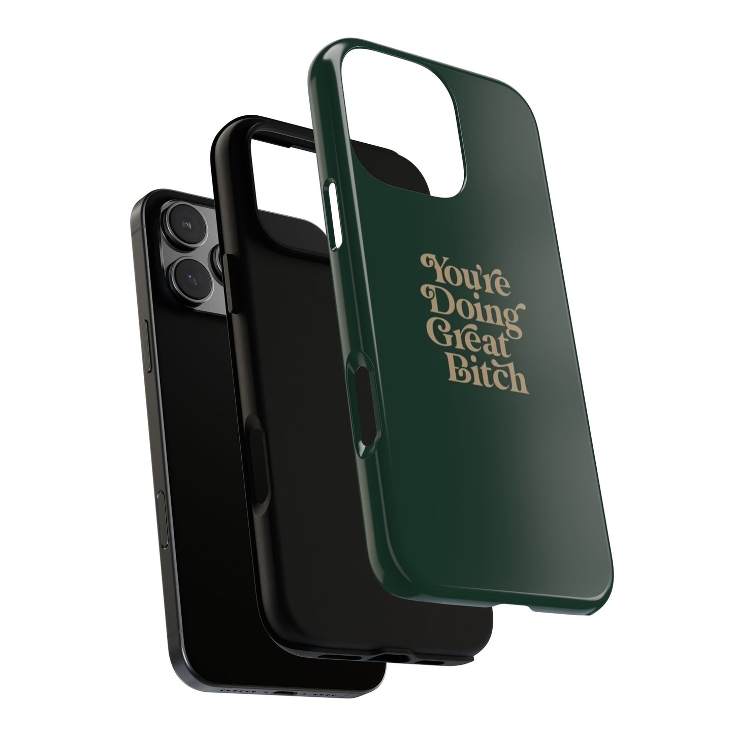 Tough Cases, Encouraging Phone Case, Motivational Phone Cover, Inspirational Phone Protector, Tough Love Phone Case, You're Doing Great