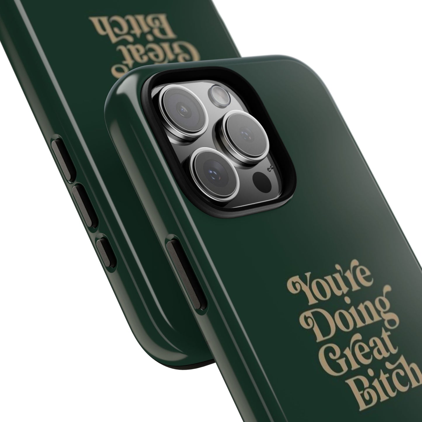 Tough Cases, Encouraging Phone Case, Motivational Phone Cover, Inspirational Phone Protector, Tough Love Phone Case, You're Doing Great