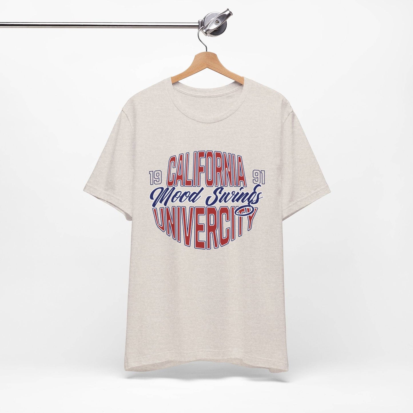 California Mood University Unisex Short Sleeve Tee - Its Fine, I Am Fine