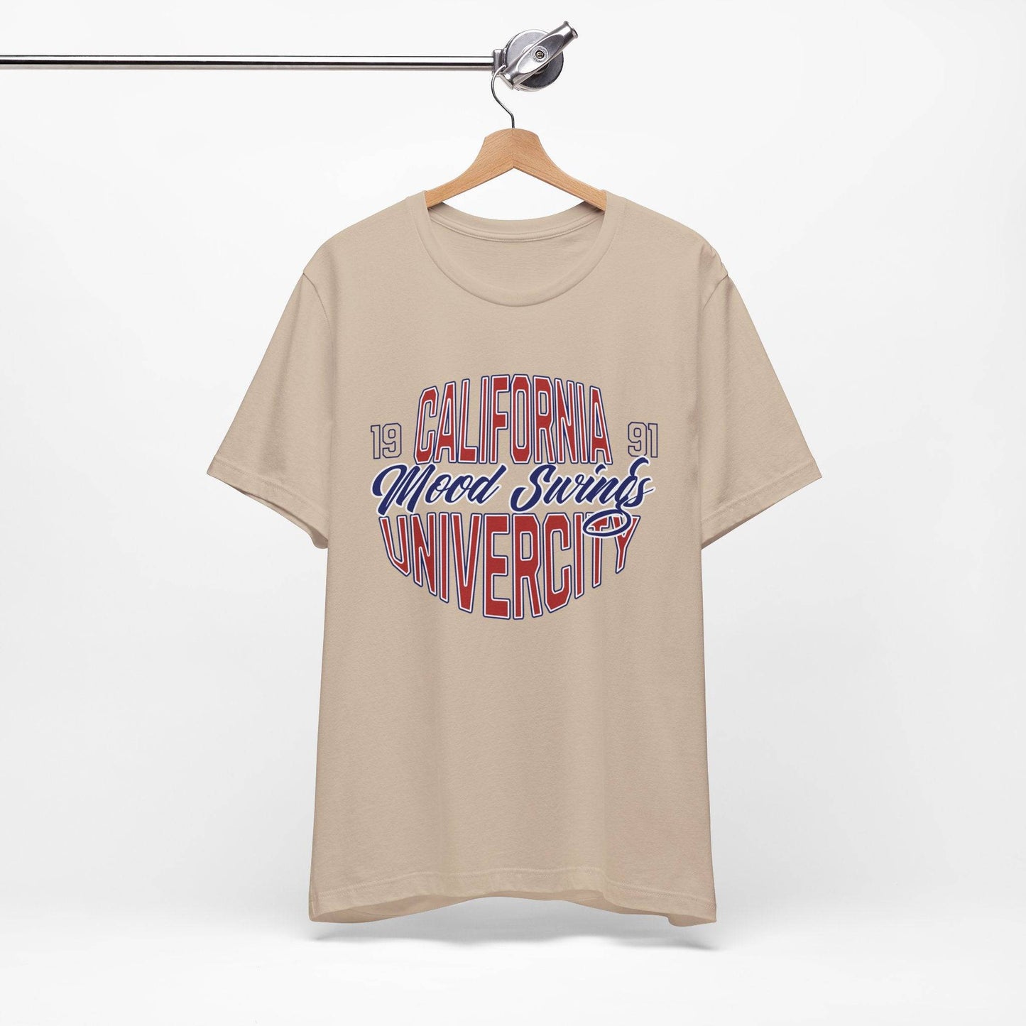 California Mood University Unisex Short Sleeve Tee - Its Fine, I Am Fine