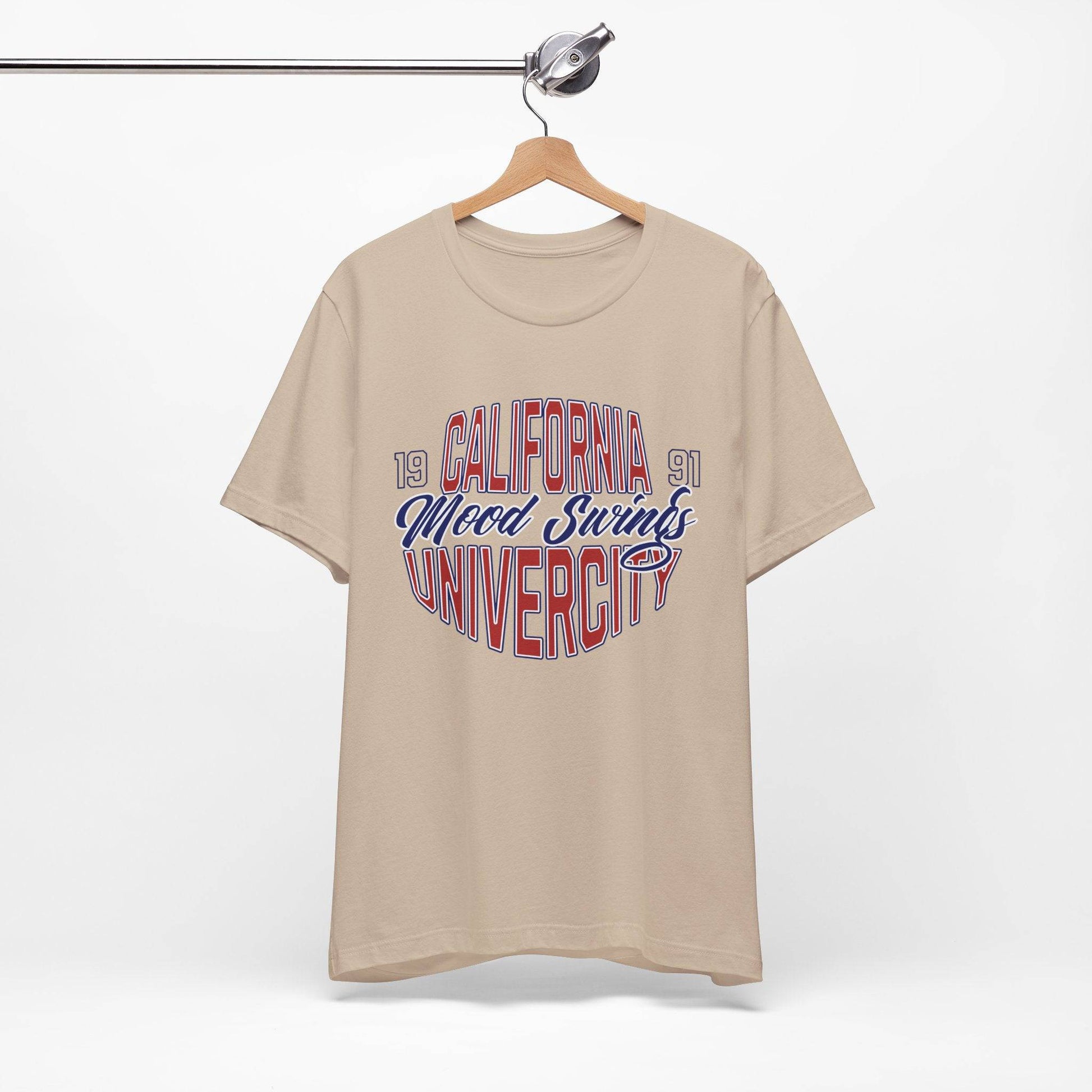 California Mood University Unisex Short Sleeve Tee - Its Fine, I Am Fine