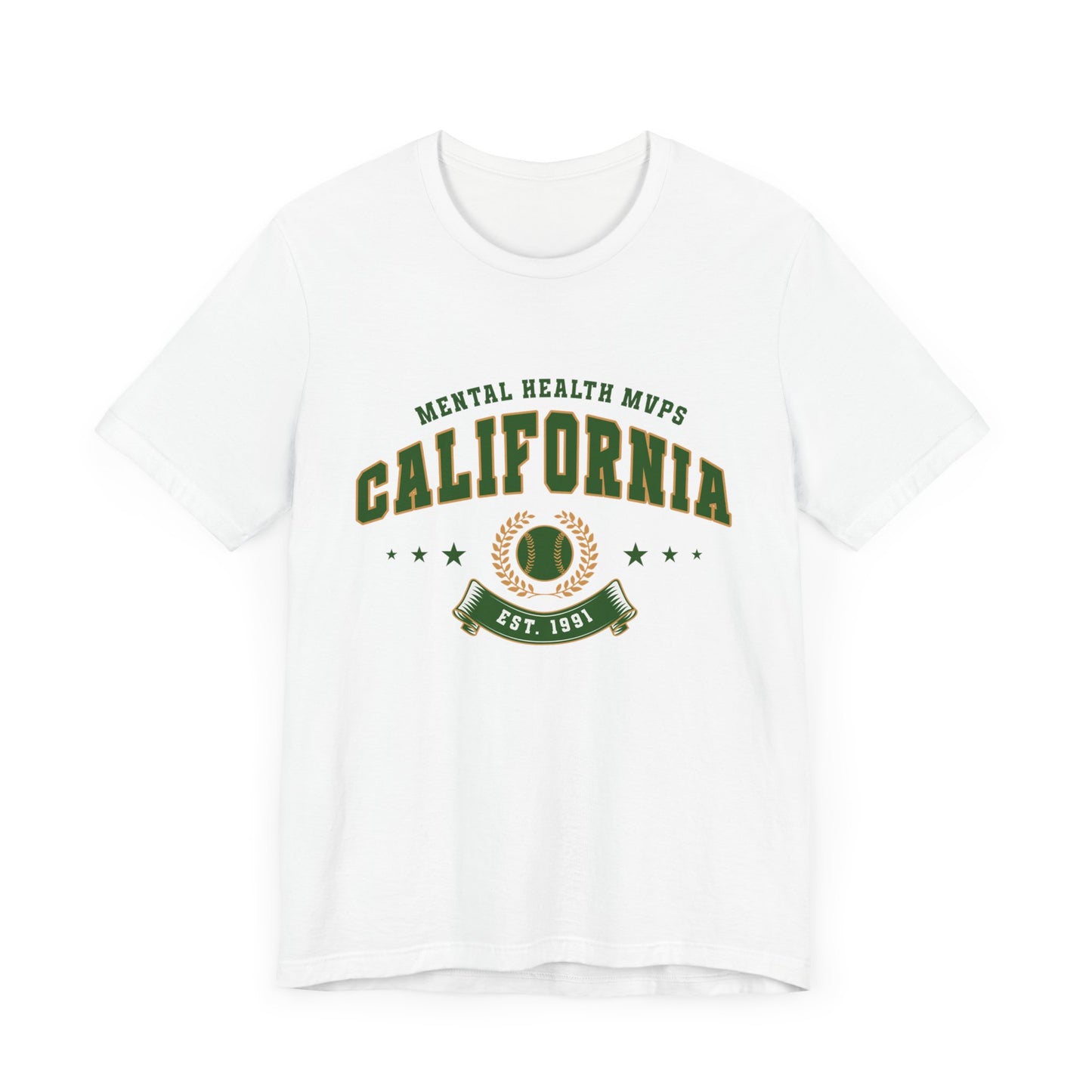 Champion Mental Health in Style – California Mental Health MVPs Unisex Tee!