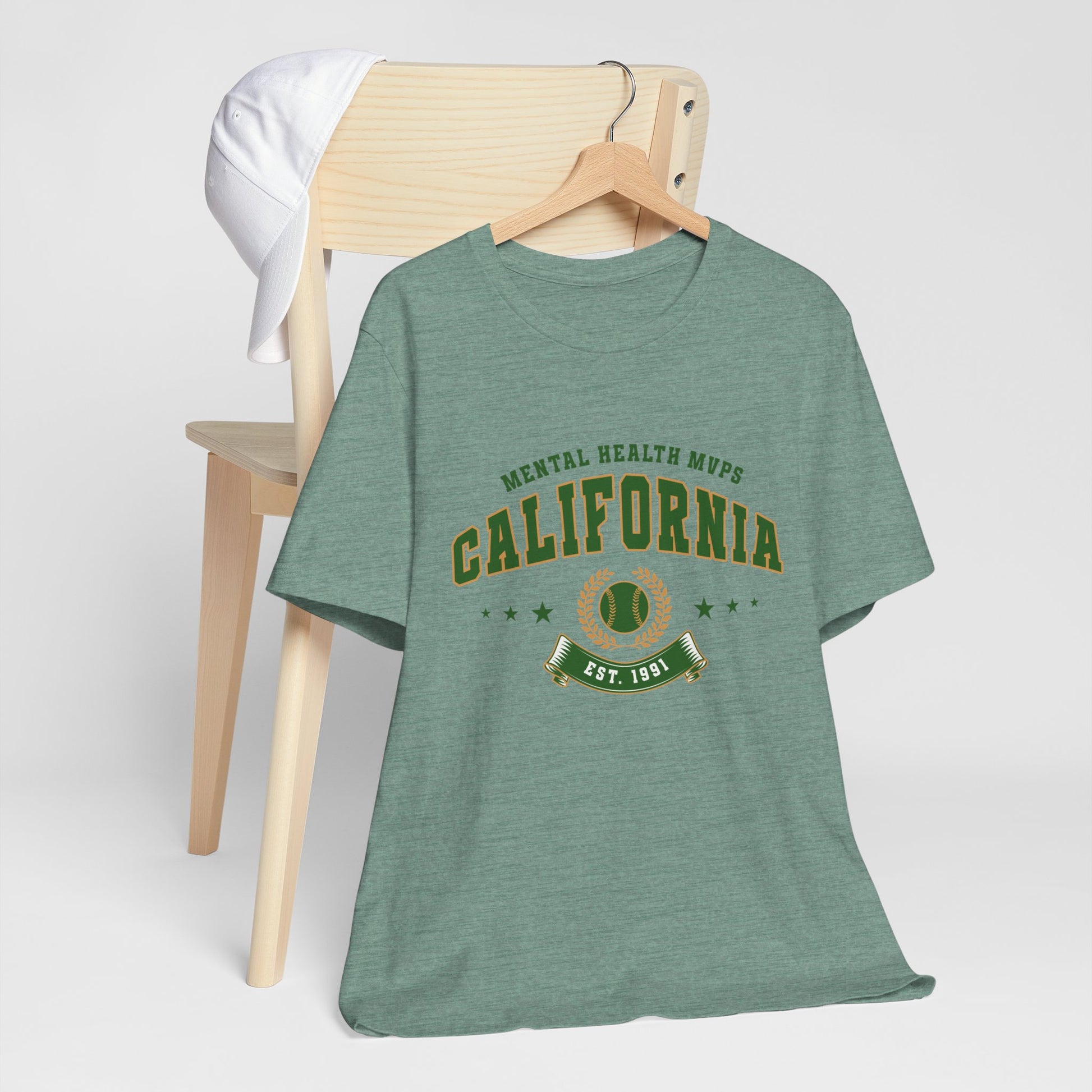 Champion Mental Health in Style – California Mental Health MVPs Unisex Tee! - Its Fine, I Am Fine