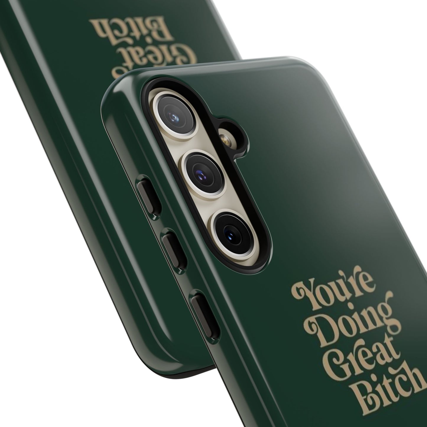 Tough Cases, Encouraging Phone Case, Motivational Phone Cover, Inspirational Phone Protector, Tough Love Phone Case, You're Doing Great