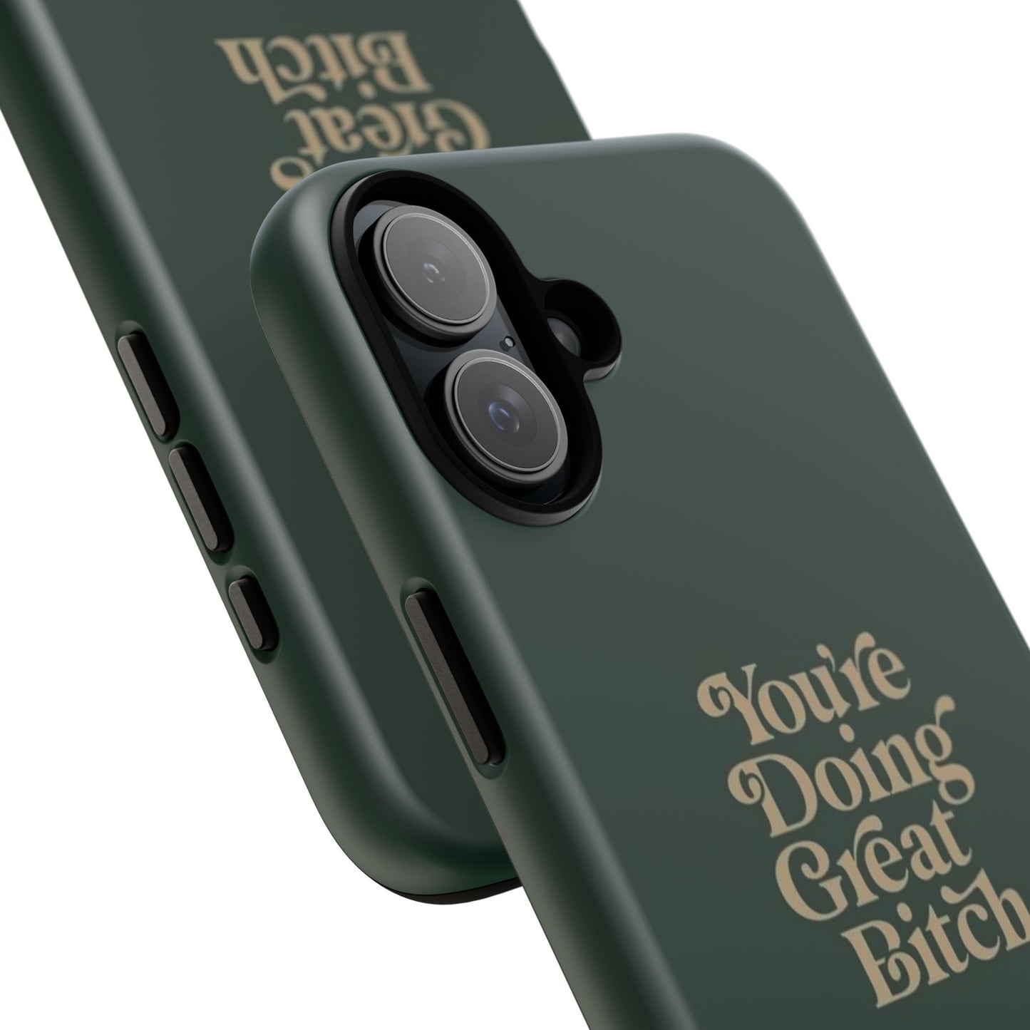 Tough Cases, Encouraging Phone Case, Motivational Phone Cover, Inspirational Phone Protector, Tough Love Phone Case, You're Doing Great