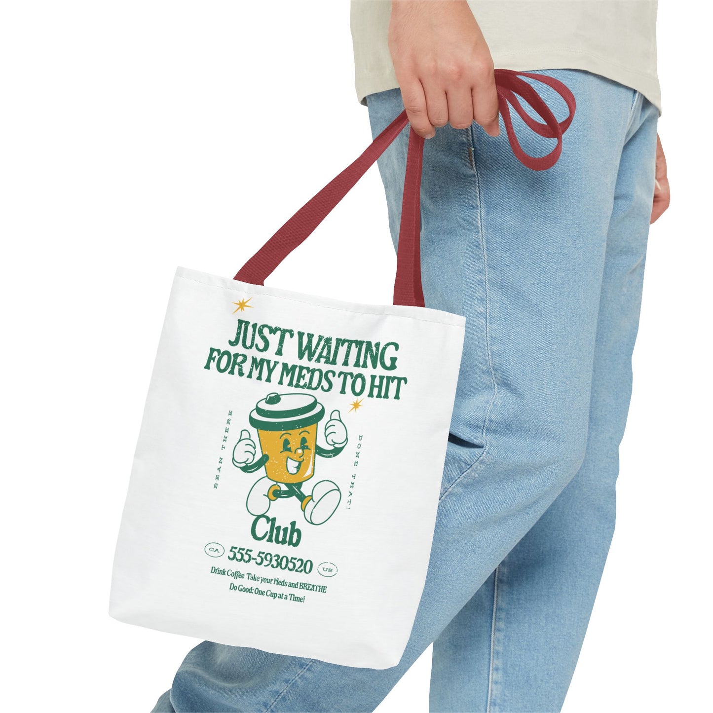 Waiting for the Meds Tote Bag