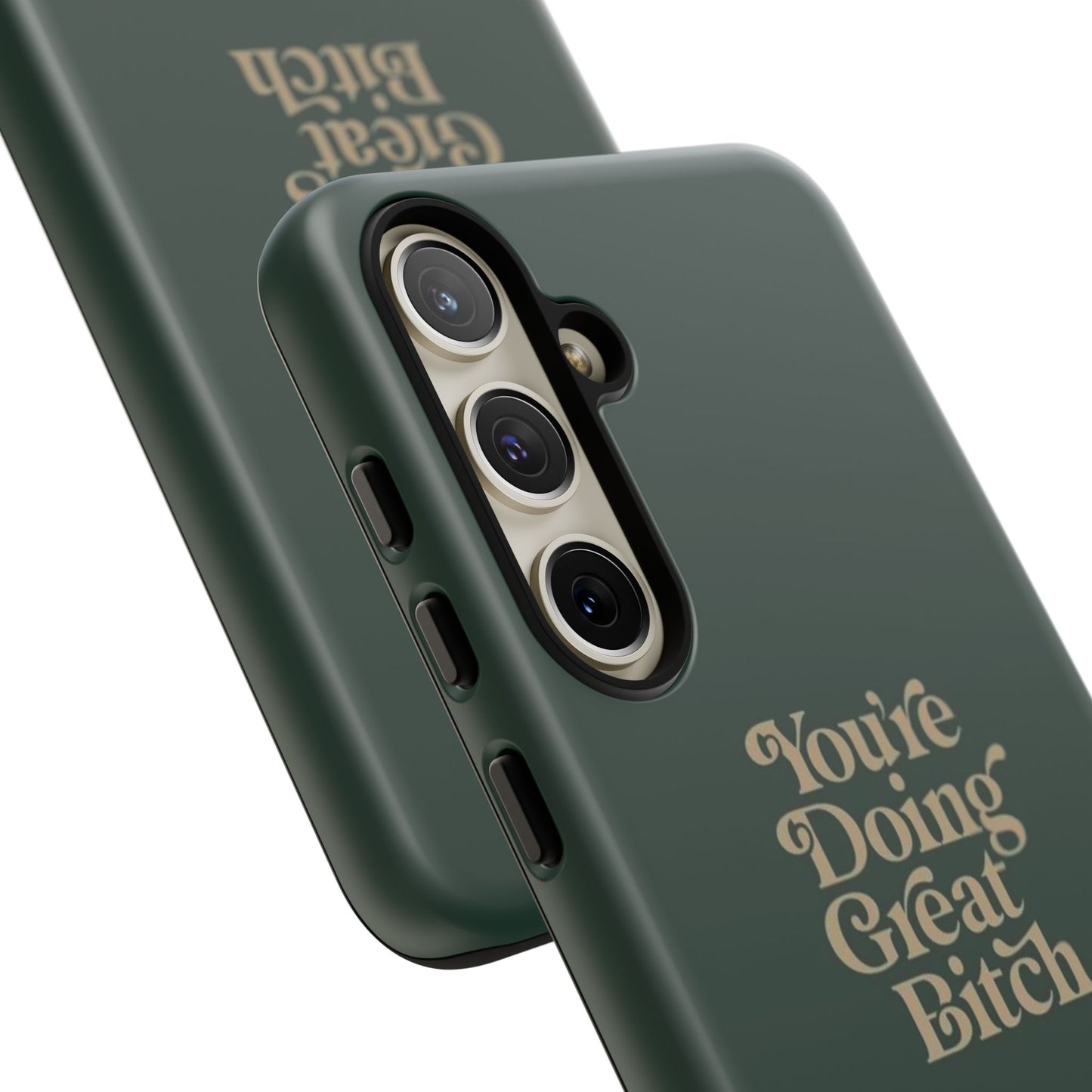 Tough Cases, Encouraging Phone Case, Motivational Phone Cover, Inspirational Phone Protector, Tough Love Phone Case, You're Doing Great