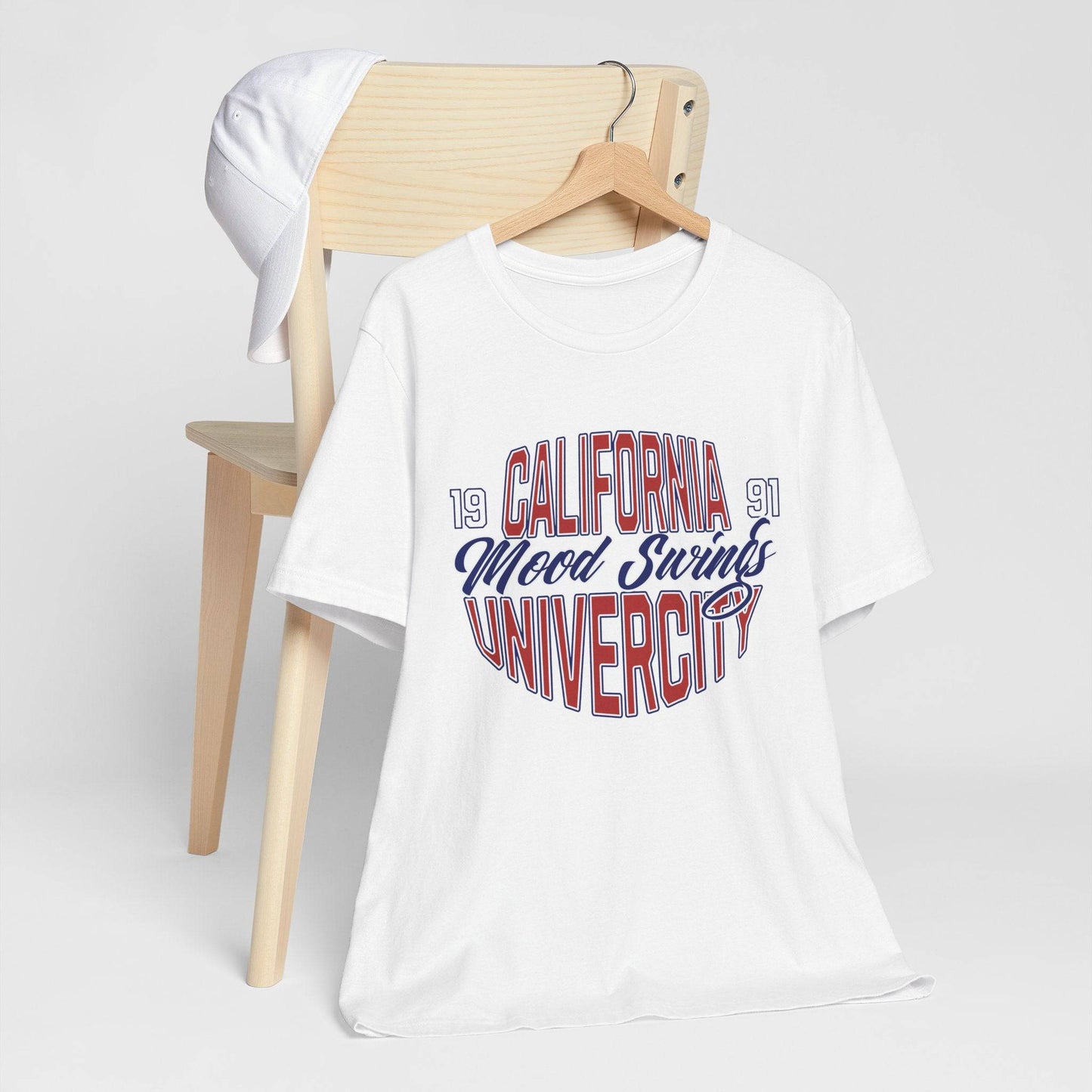 California Mood University Unisex Short Sleeve Tee - Its Fine, I Am Fine