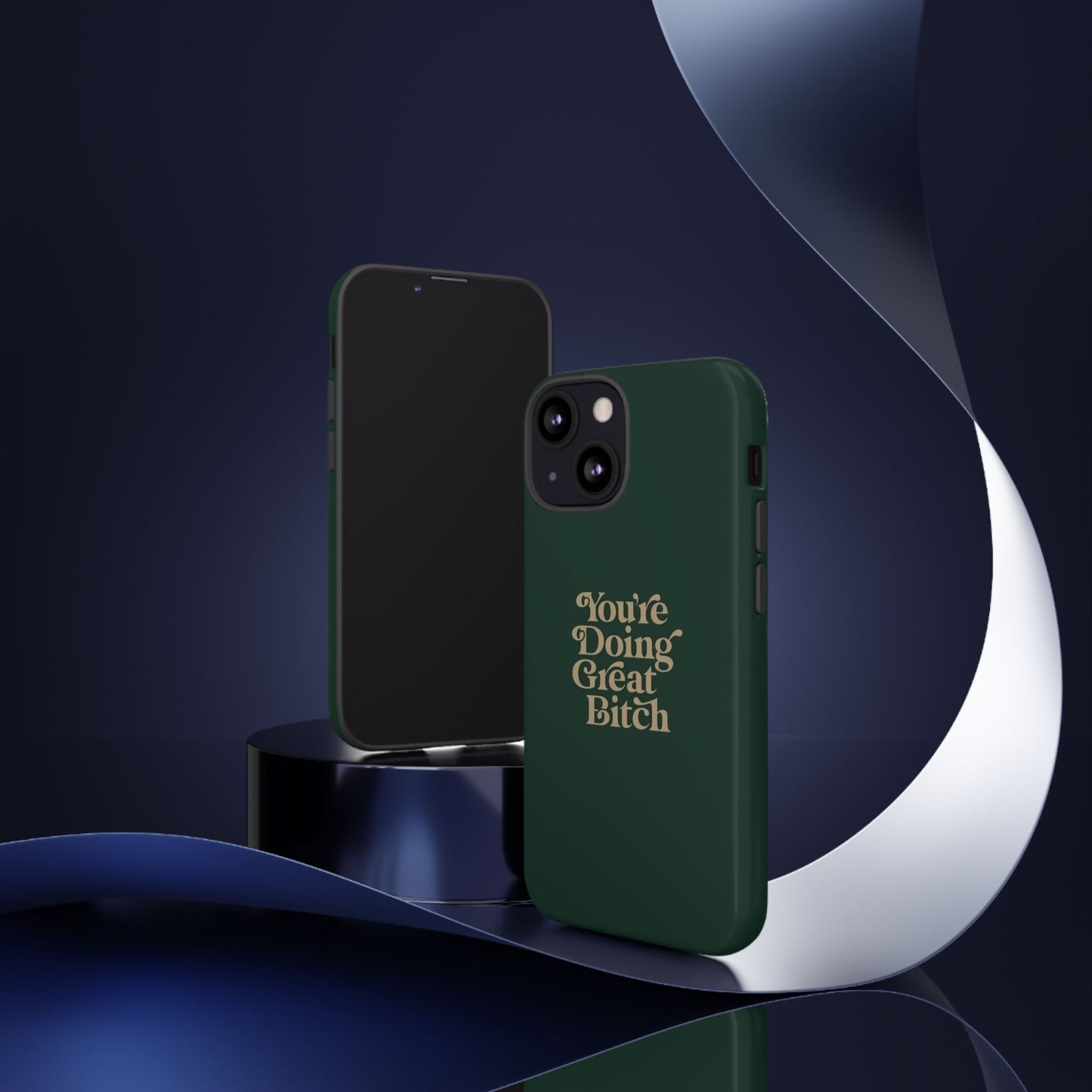Tough Cases, Encouraging Phone Case, Motivational Phone Cover, Inspirational Phone Protector, Tough Love Phone Case, You're Doing Great