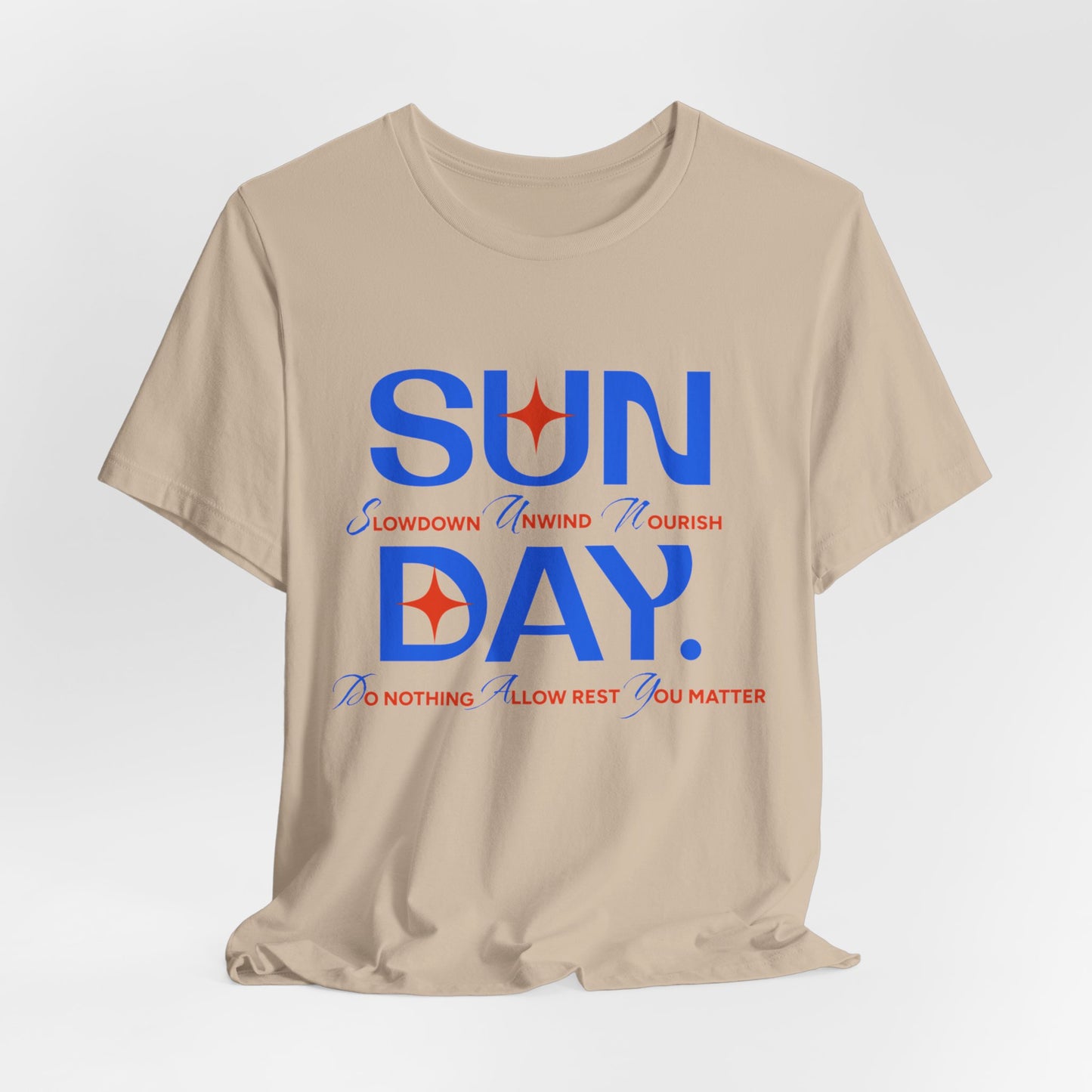 Relaxing Sunday Unisex Tee – The Ultimate Comfort & Motivation - Its Fine, I Am Fine
