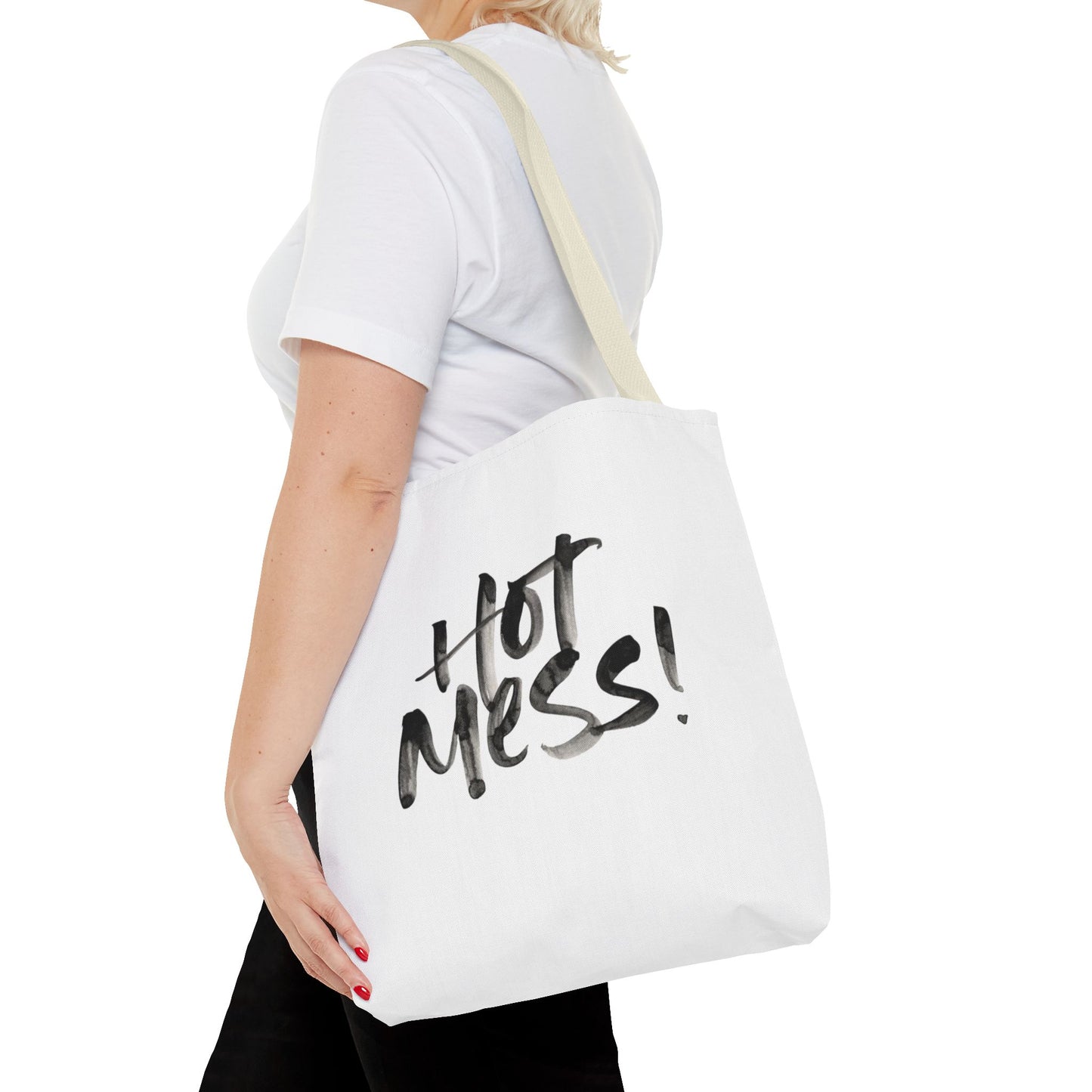 Hot Mess Tote Bag - Stylish, Reusable, Everyday Carryall, Perfect for Shopping, Gym, Beach, or Travel