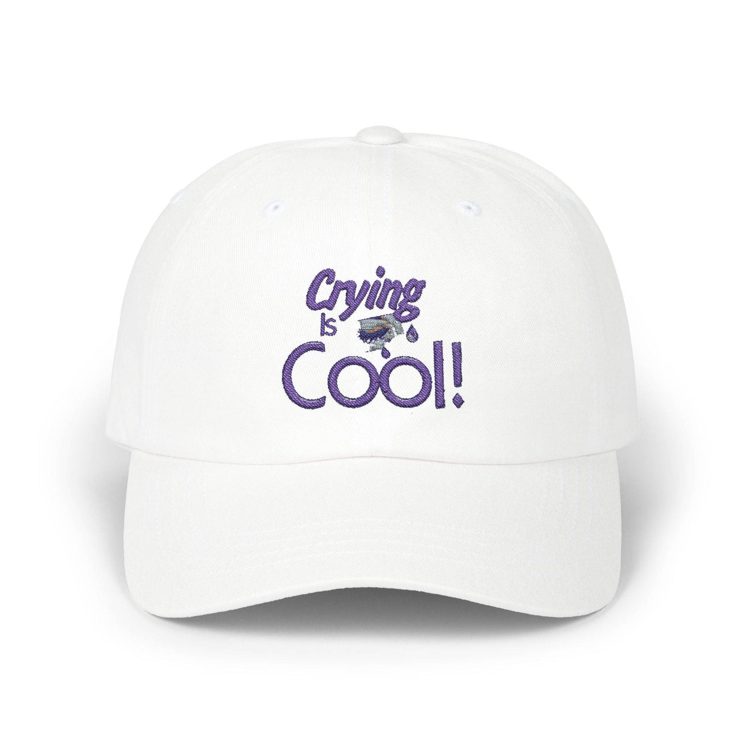 Crying is Cool Dad Cap, Funny Baseball Hat, Gift for Dads, Casual Streetwear, Summer Fashion, Unisex Hats - Its Fine, I Am Fine