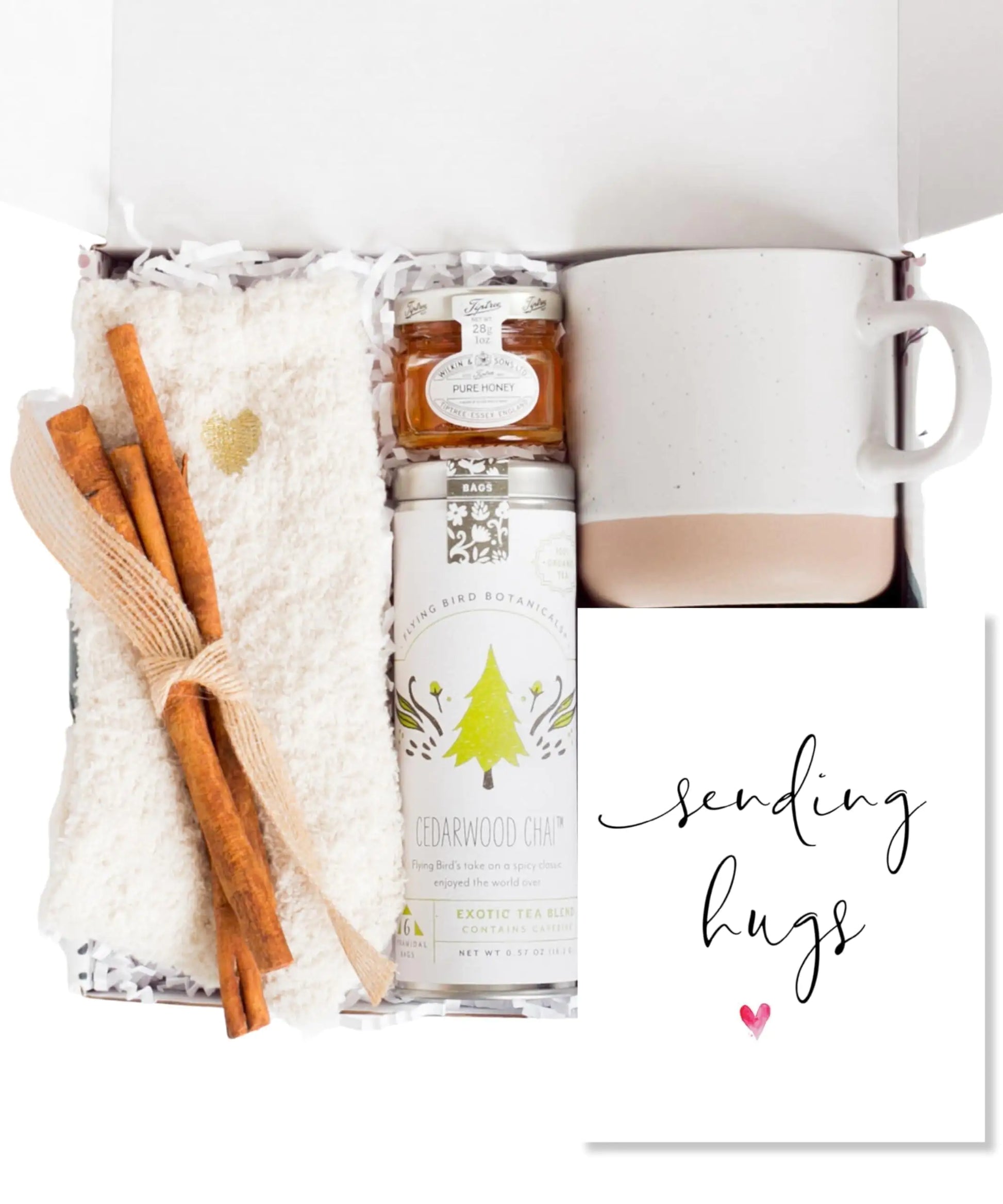 Luxury Organic Tea Gift Box – The Perfect Get Well & Self-Care Package for Women - Its Fine, I Am Fine
