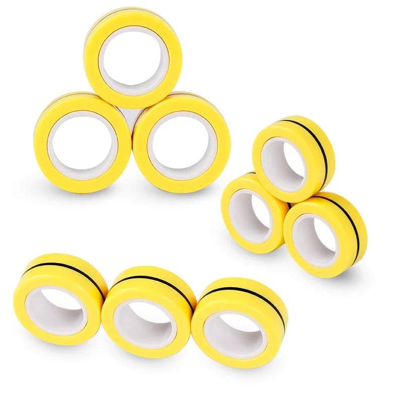 Anxiety Relief Magnetic Rings – Calm Your Mind & Stay Focused! - Its Fine, I Am Fine