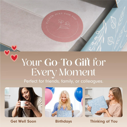 Luxury Organic Tea Gift Box – The Perfect Get Well & Self-Care Package for Women - Its Fine, I Am Fine