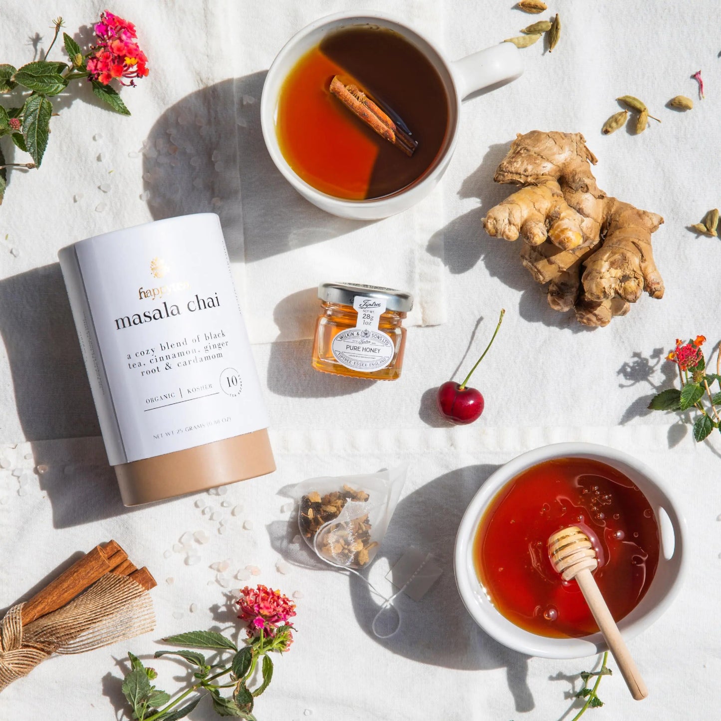 Deluxe Tea Lovers Gift Set – Premium Wellness Tea Care Package - Its Fine, I Am Fine